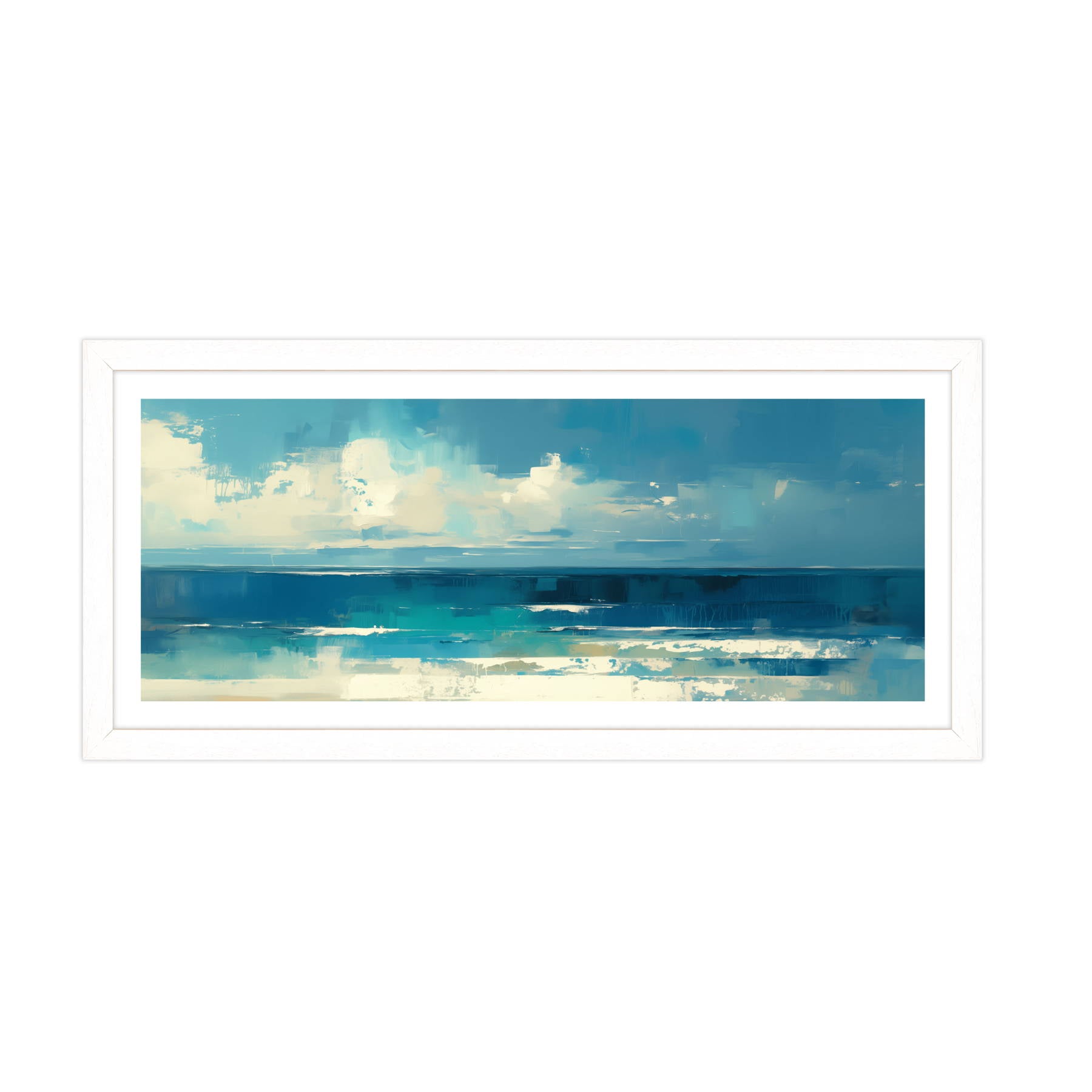 Mare Astratto: Calma Cromatica