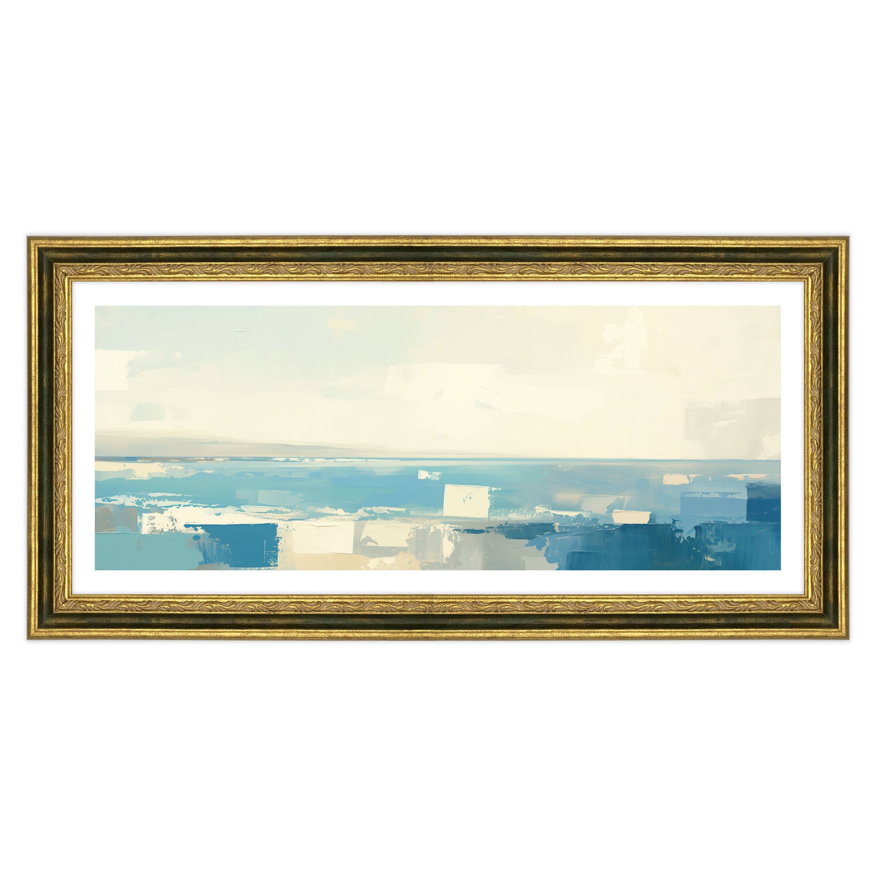 Orizzonti Lontani in Blu Pastello