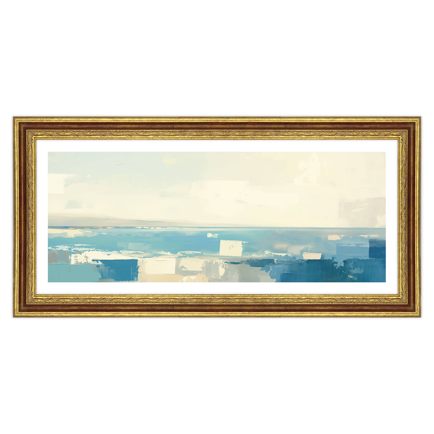 Orizzonti Lontani in Blu Pastello