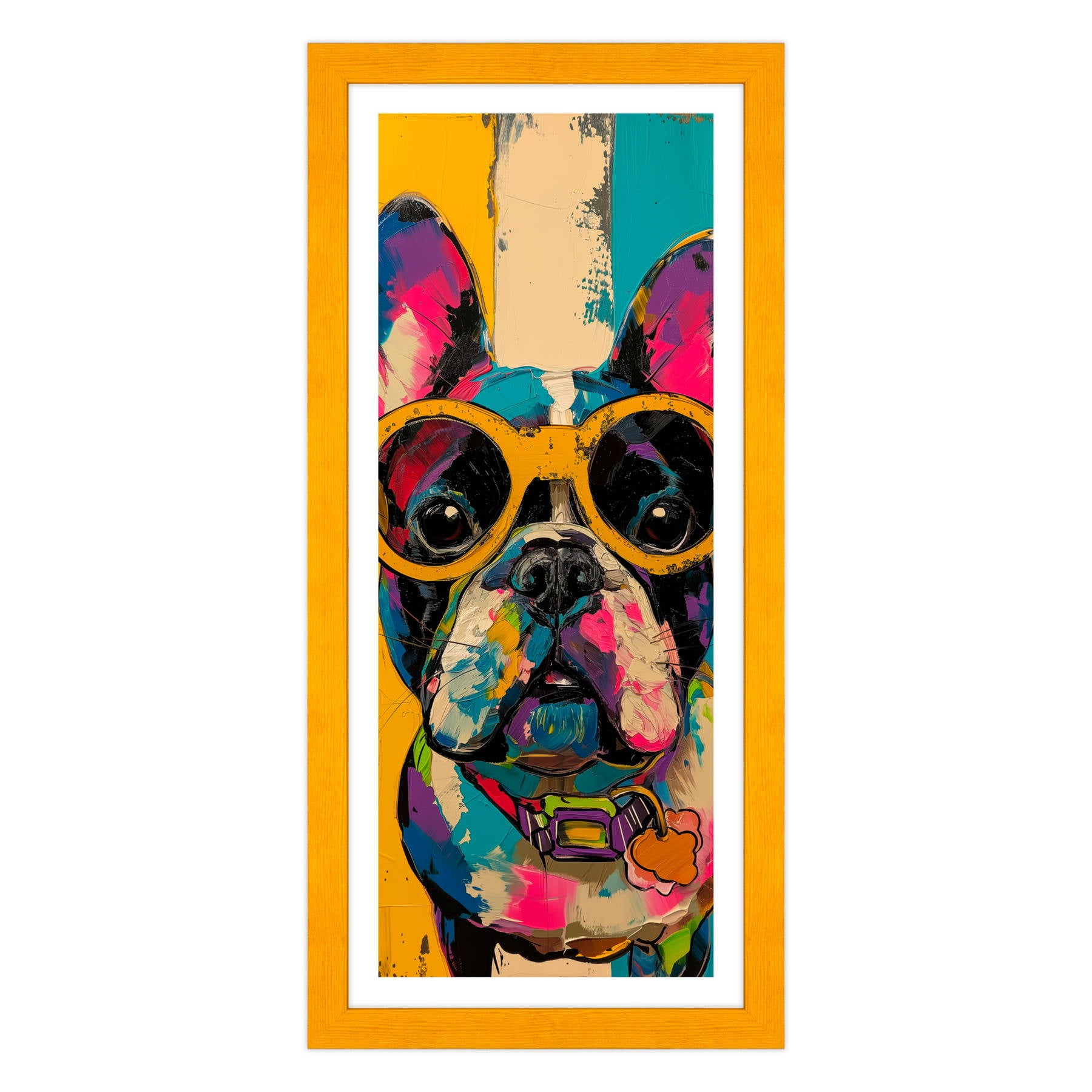Bulldog Riflessi di Stile in Giallo