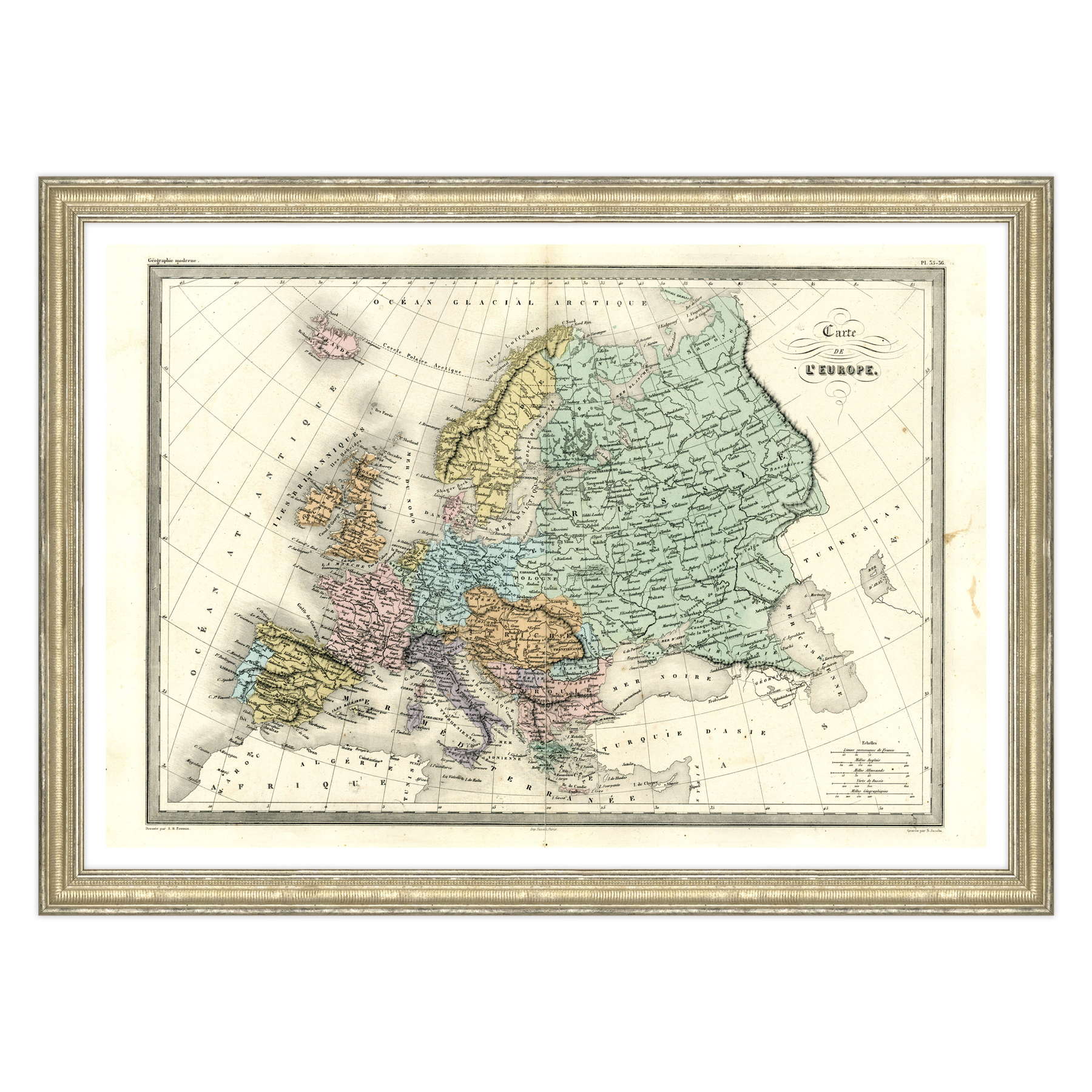 Antica Mappa Europa 2