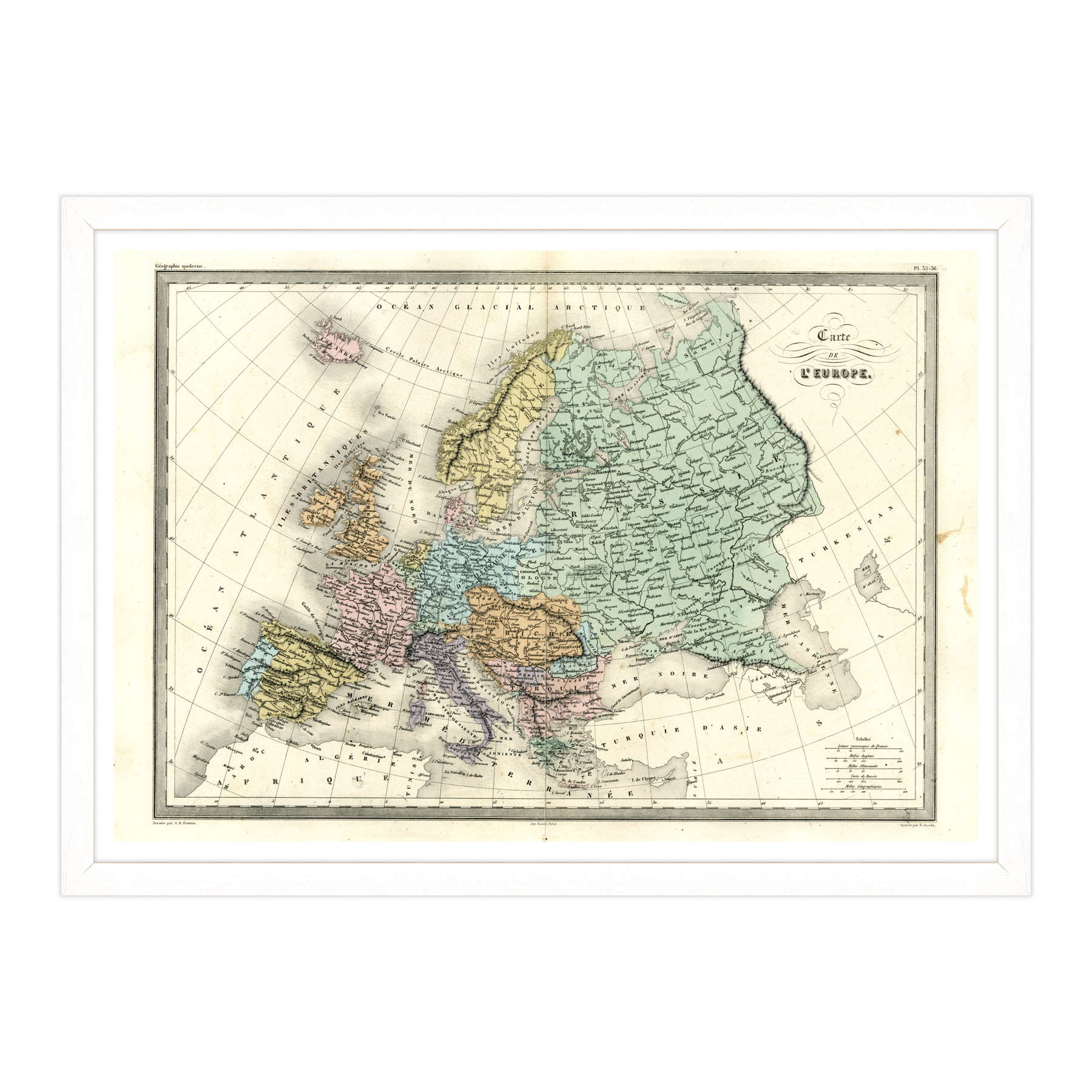 Antica Mappa Europa 2