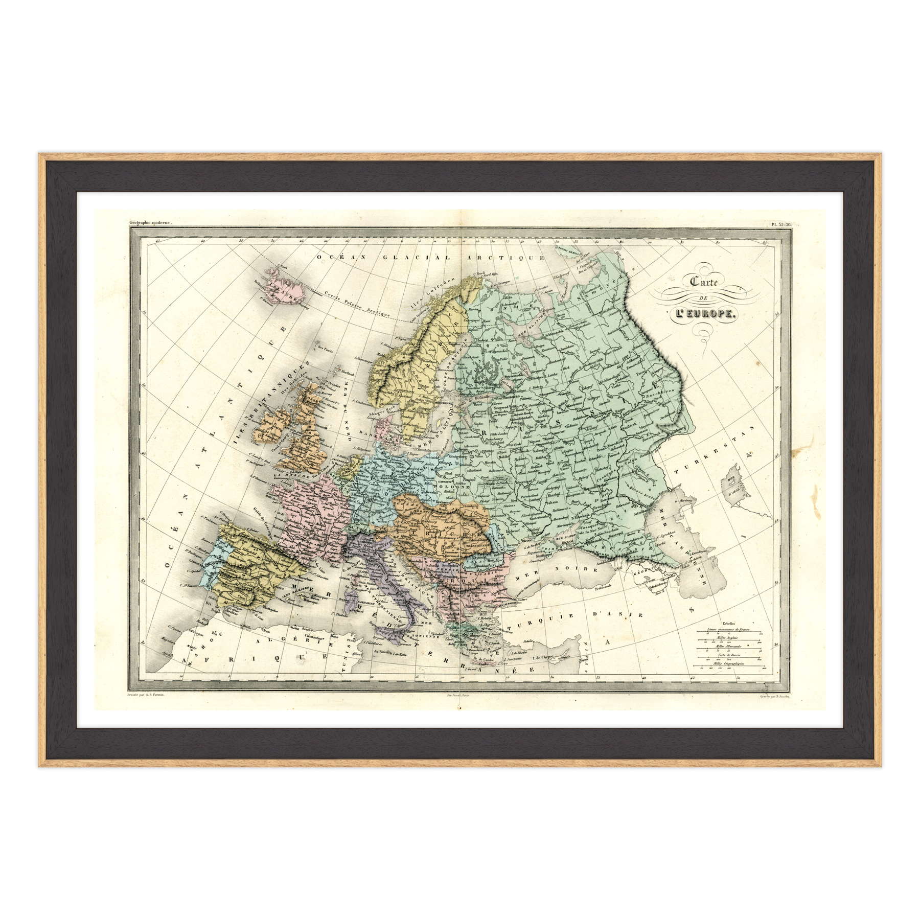 Antica Mappa Europa 2