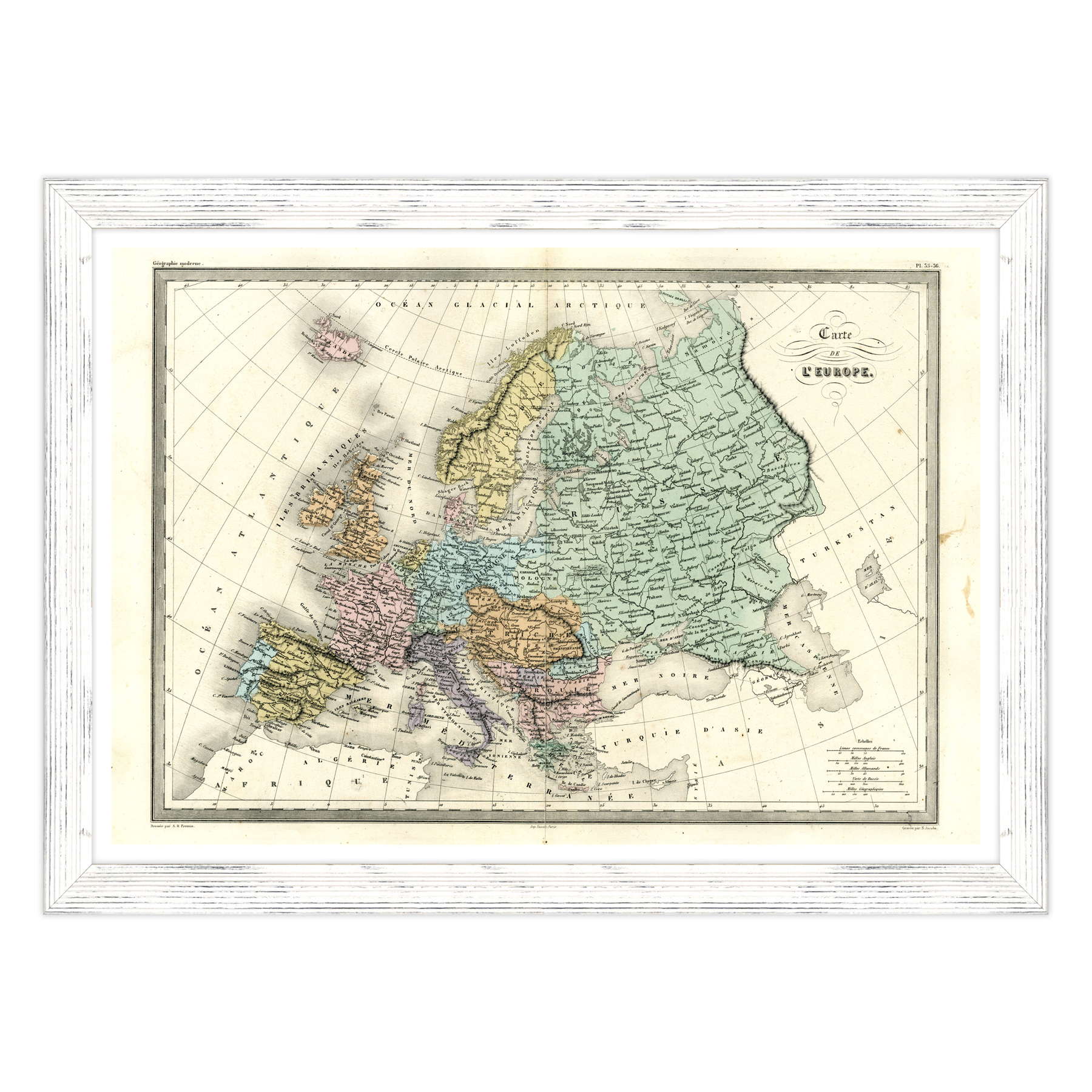 Antica Mappa Europa 2