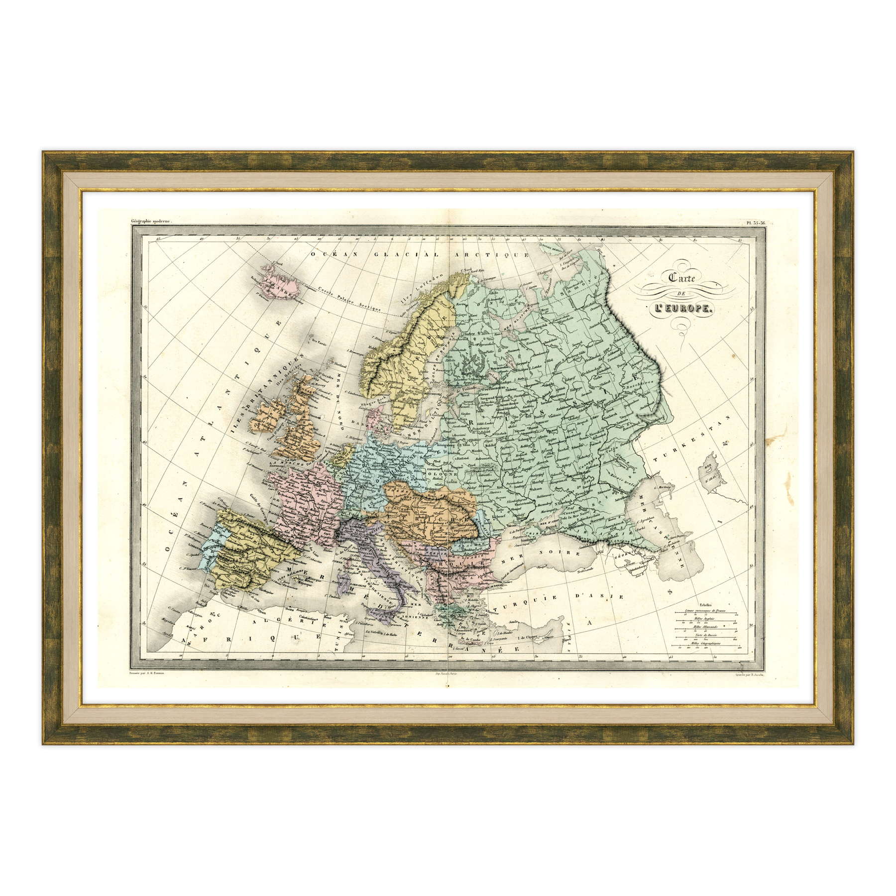 Antica Mappa Europa 2