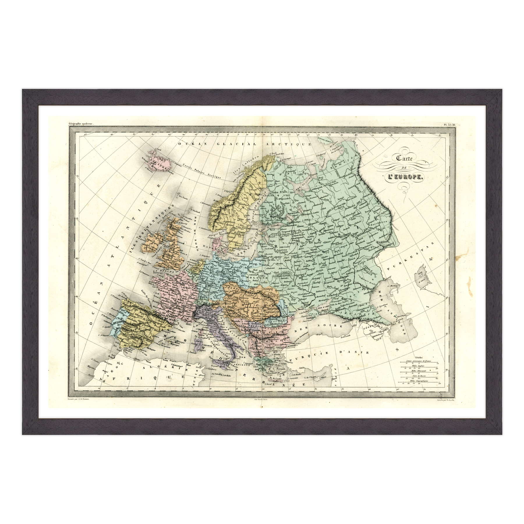 Antica Mappa Europa 2