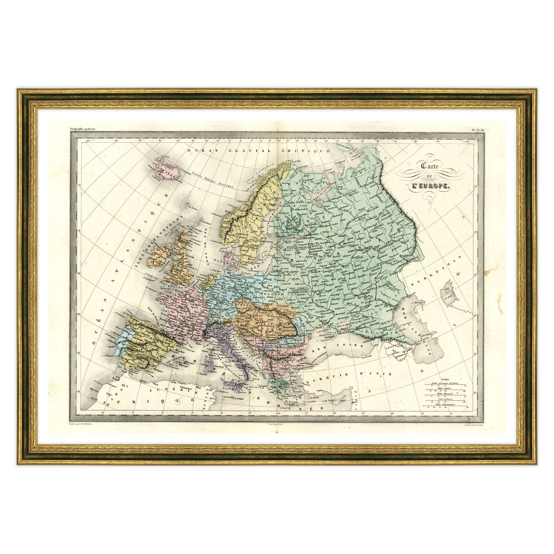 Antica Mappa Europa 2