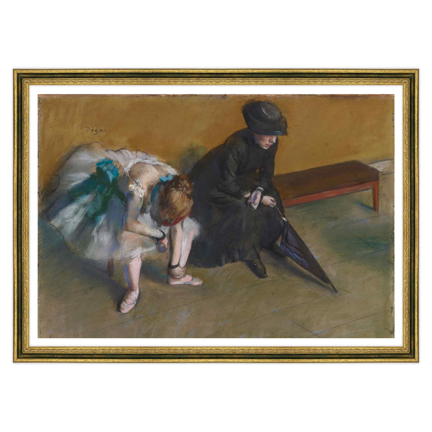 Edgar Degas - In Attesa