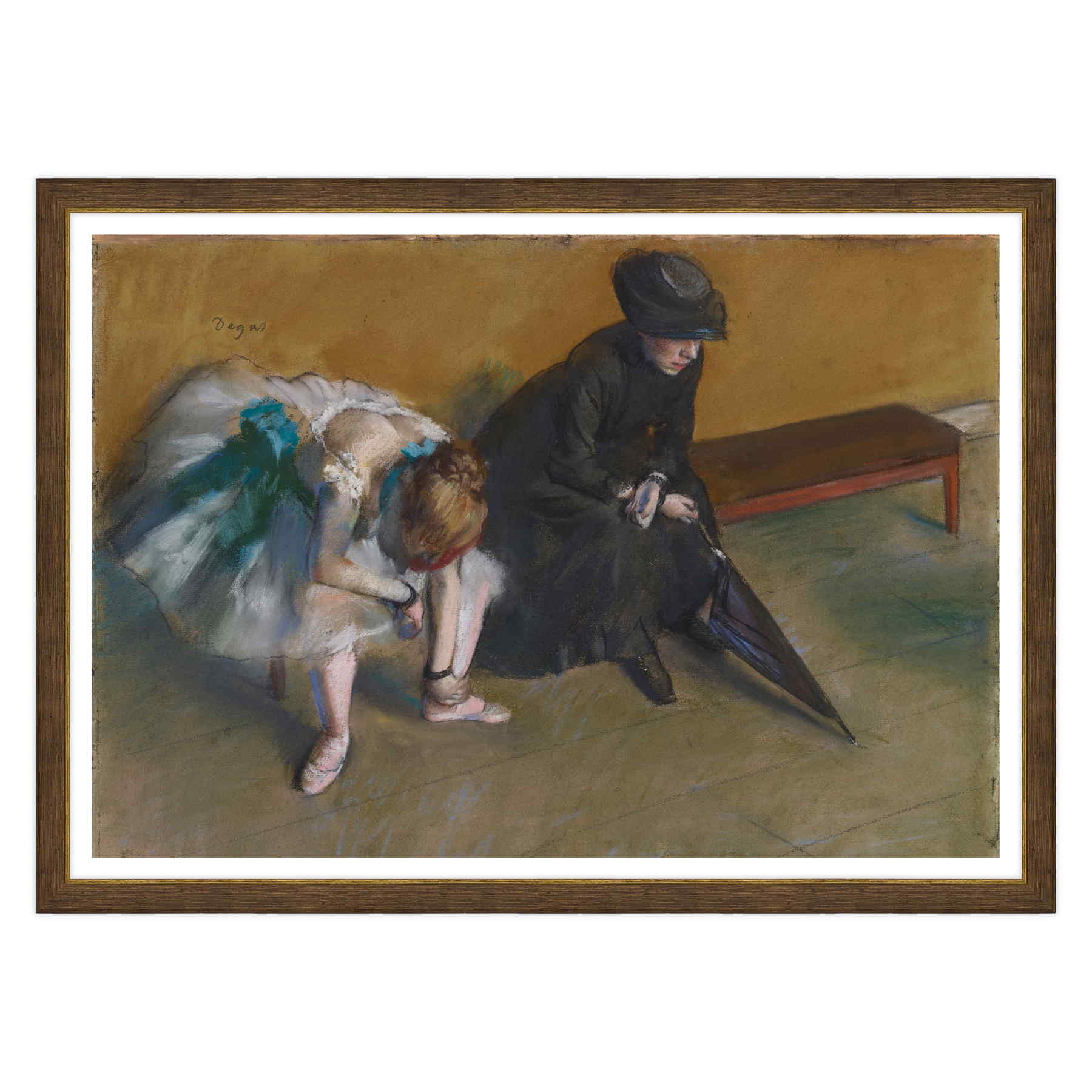 Edgar Degas - In Attesa