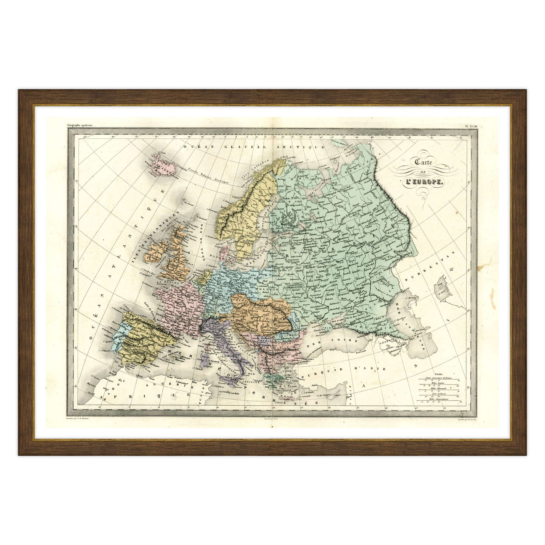 Antica Mappa Europa 2