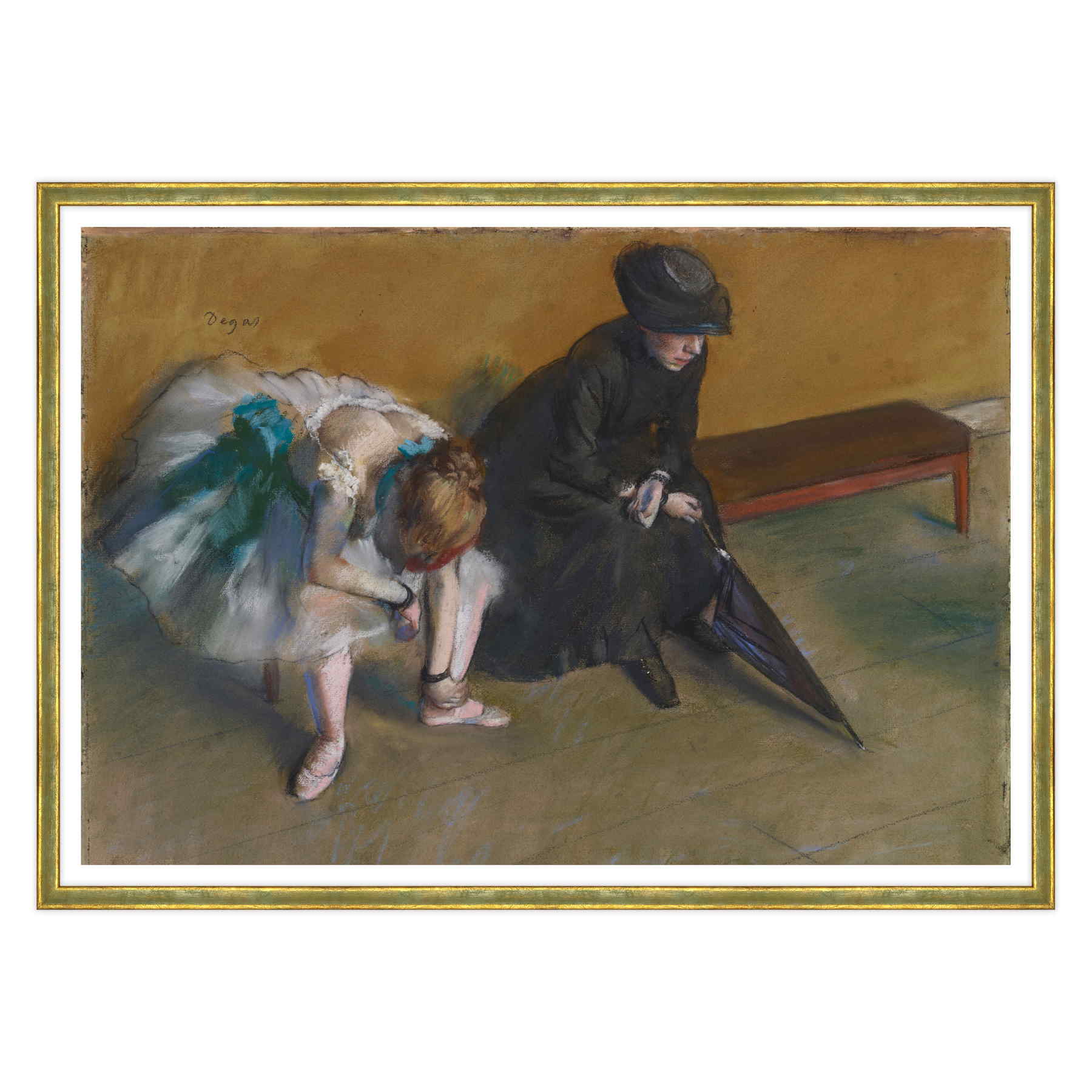 Edgar Degas - In Attesa