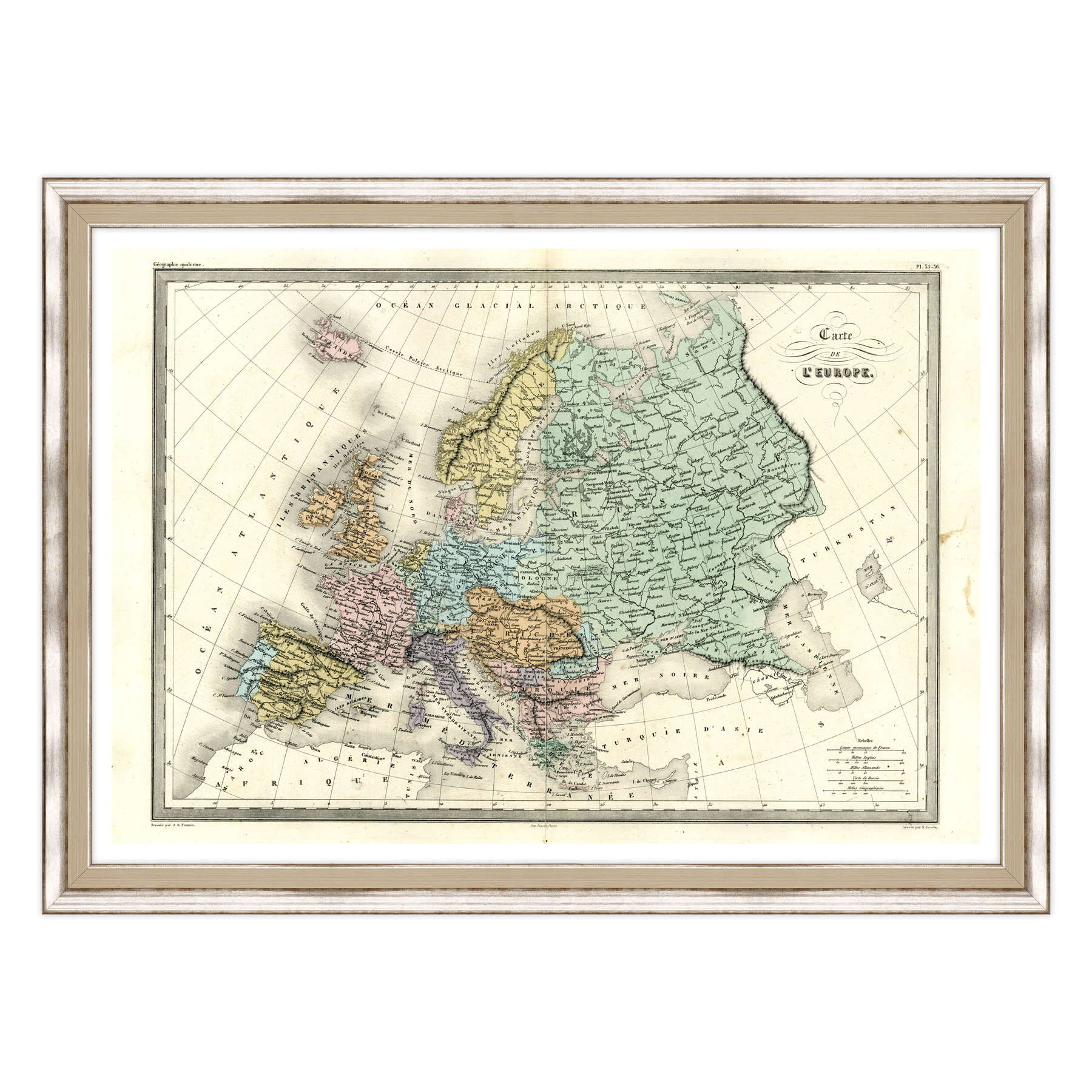 Antica Mappa Europa 2