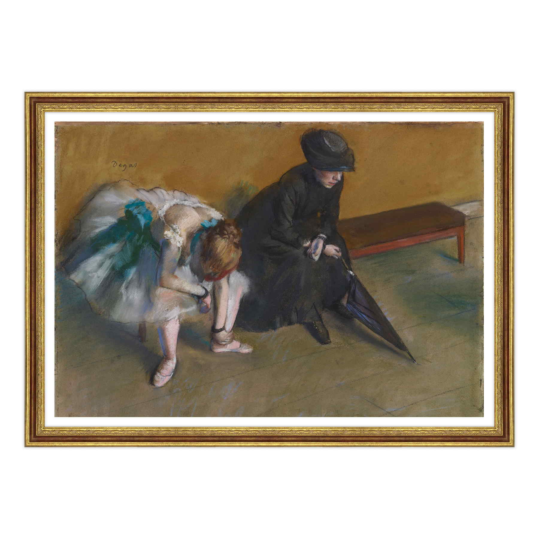 Edgar Degas - In Attesa