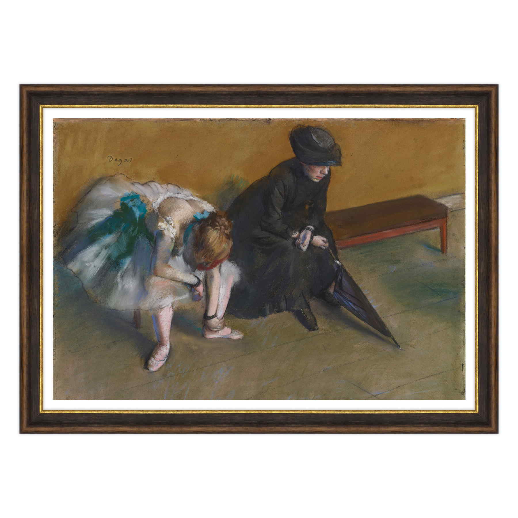 Edgar Degas - In Attesa