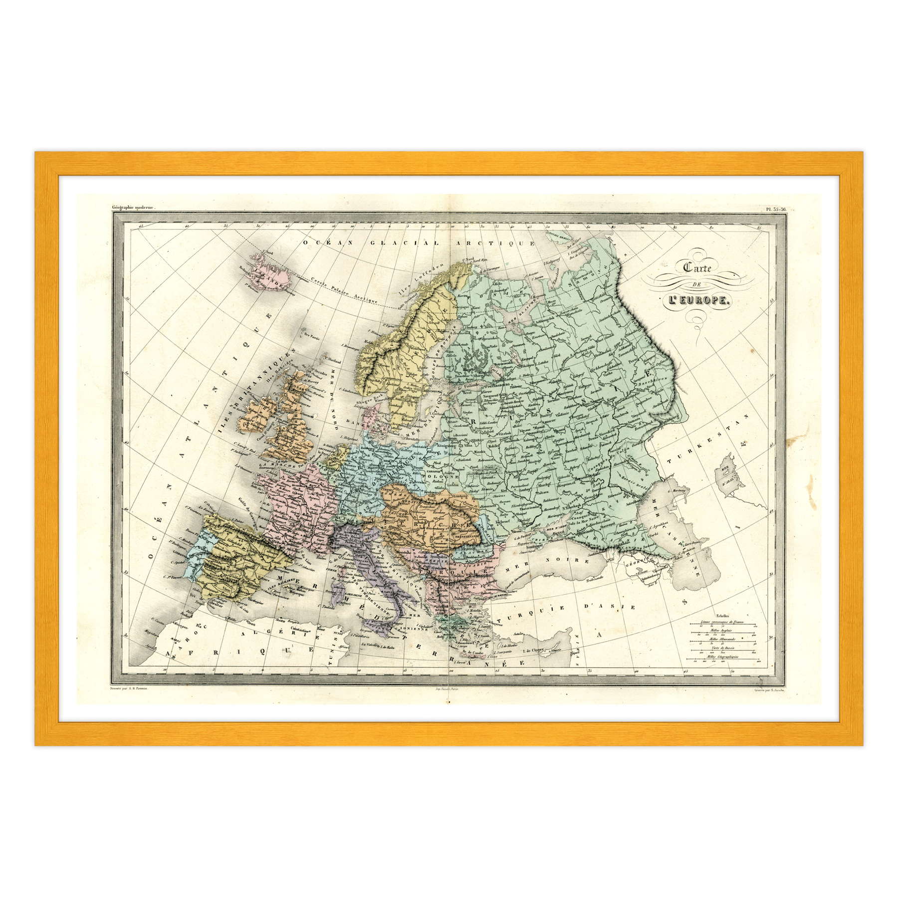 Antica Mappa Europa 2