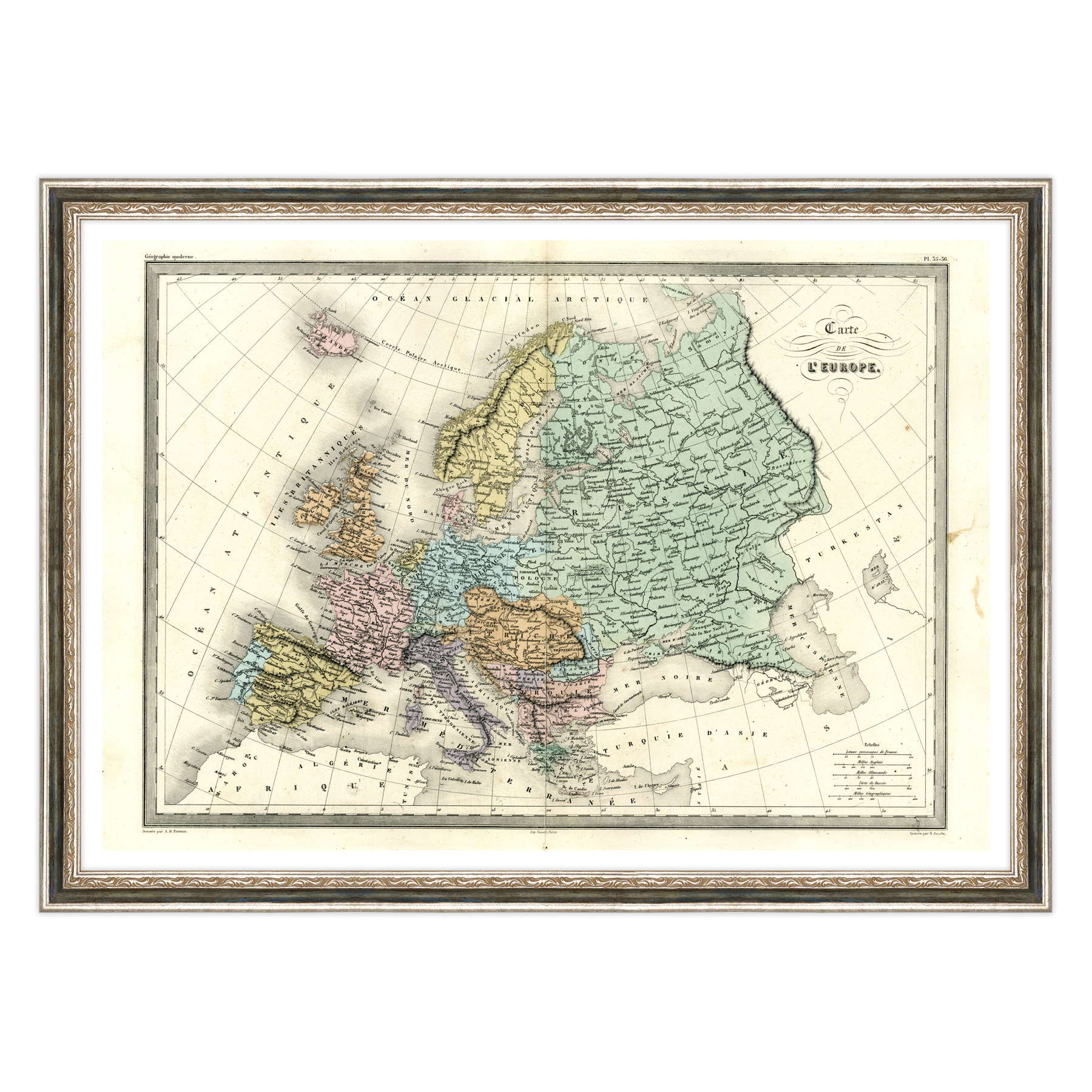 Antica Mappa Europa 2