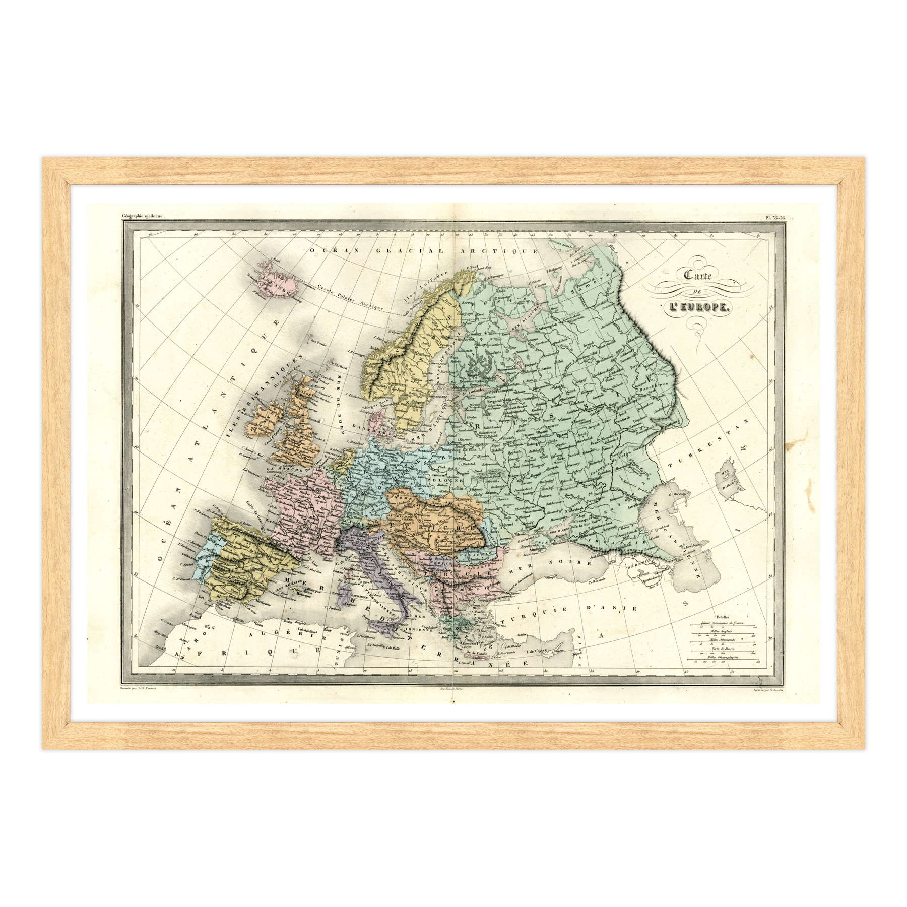 Antica Mappa Europa 2