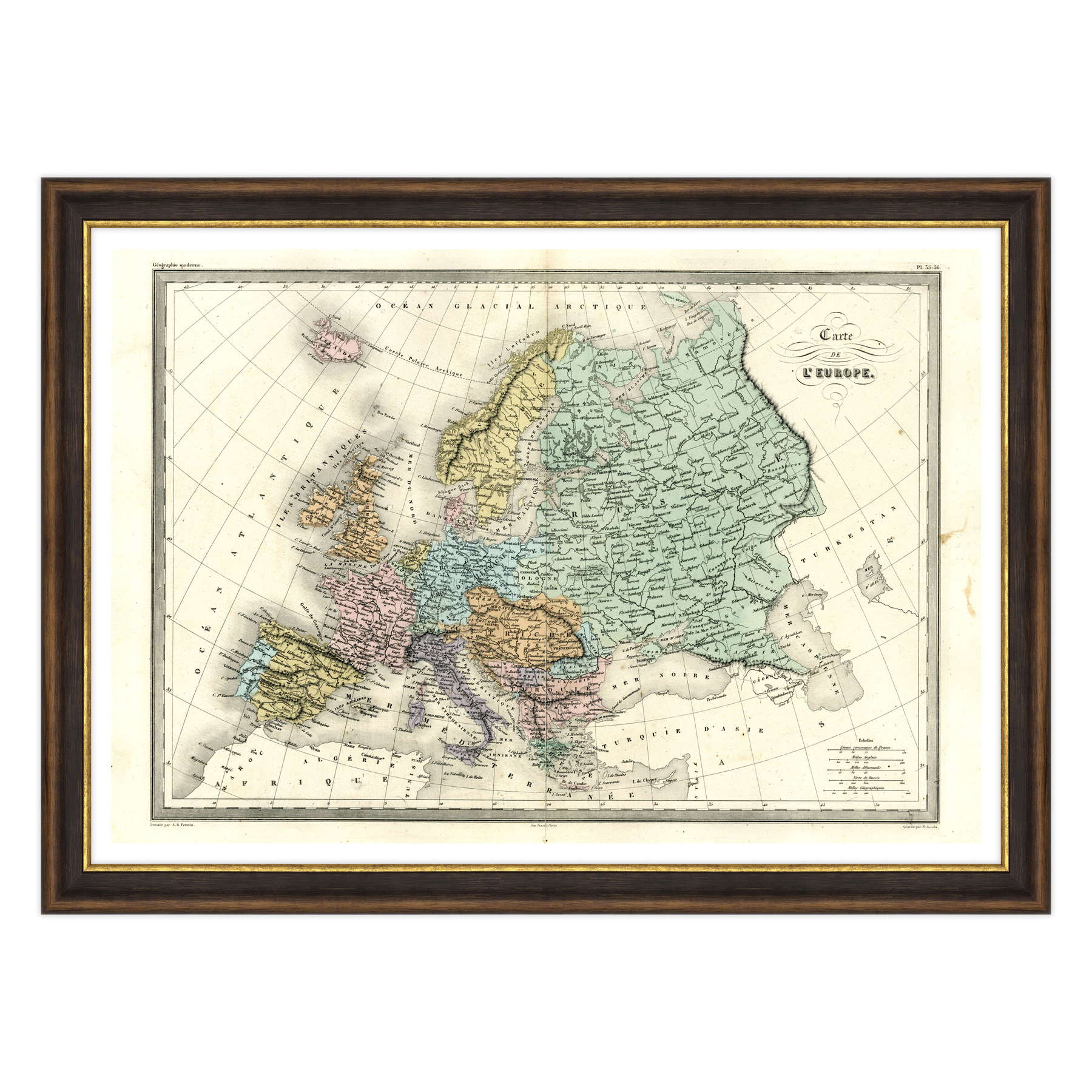 Antica Mappa Europa 2
