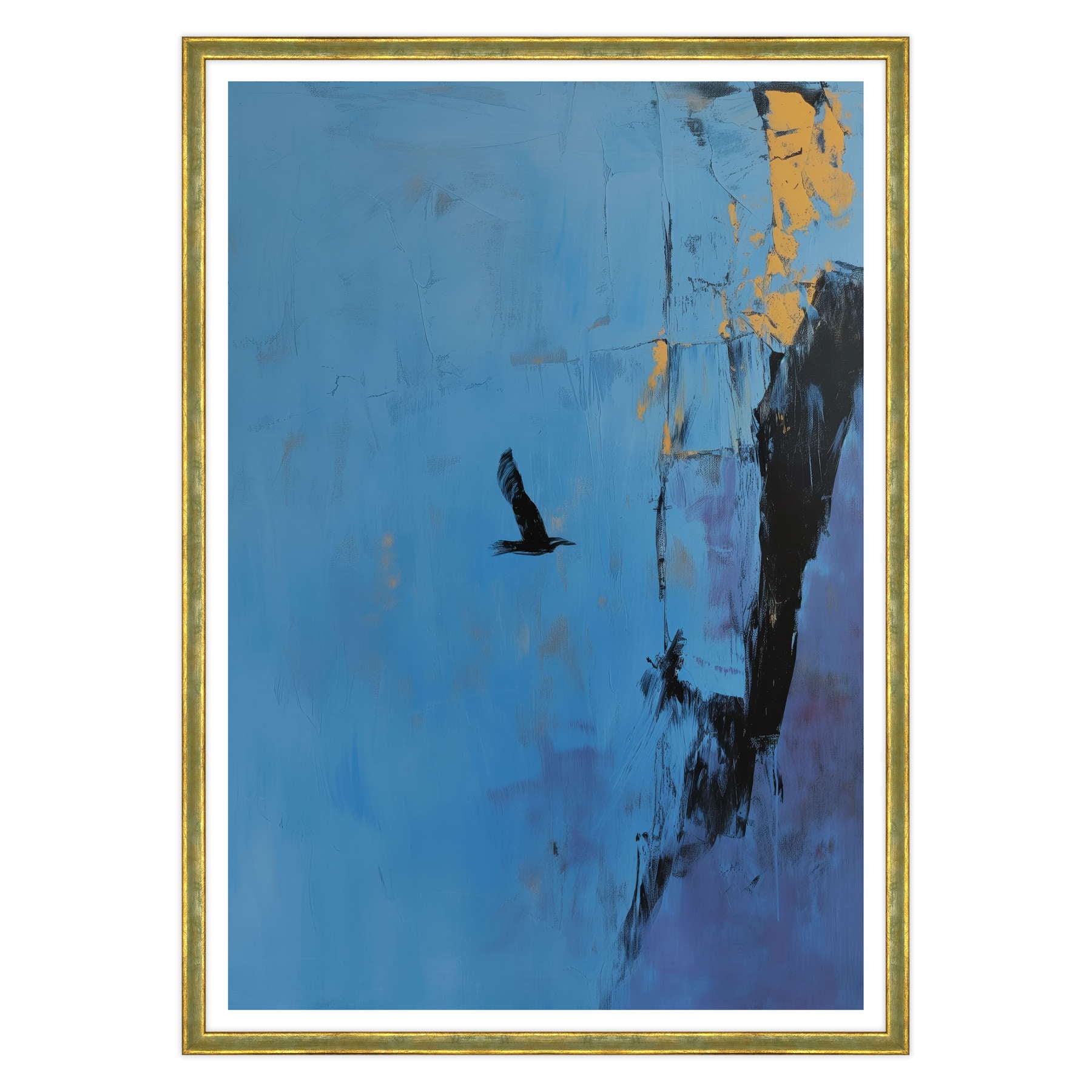 Astratto - Volo in Blu Profondo