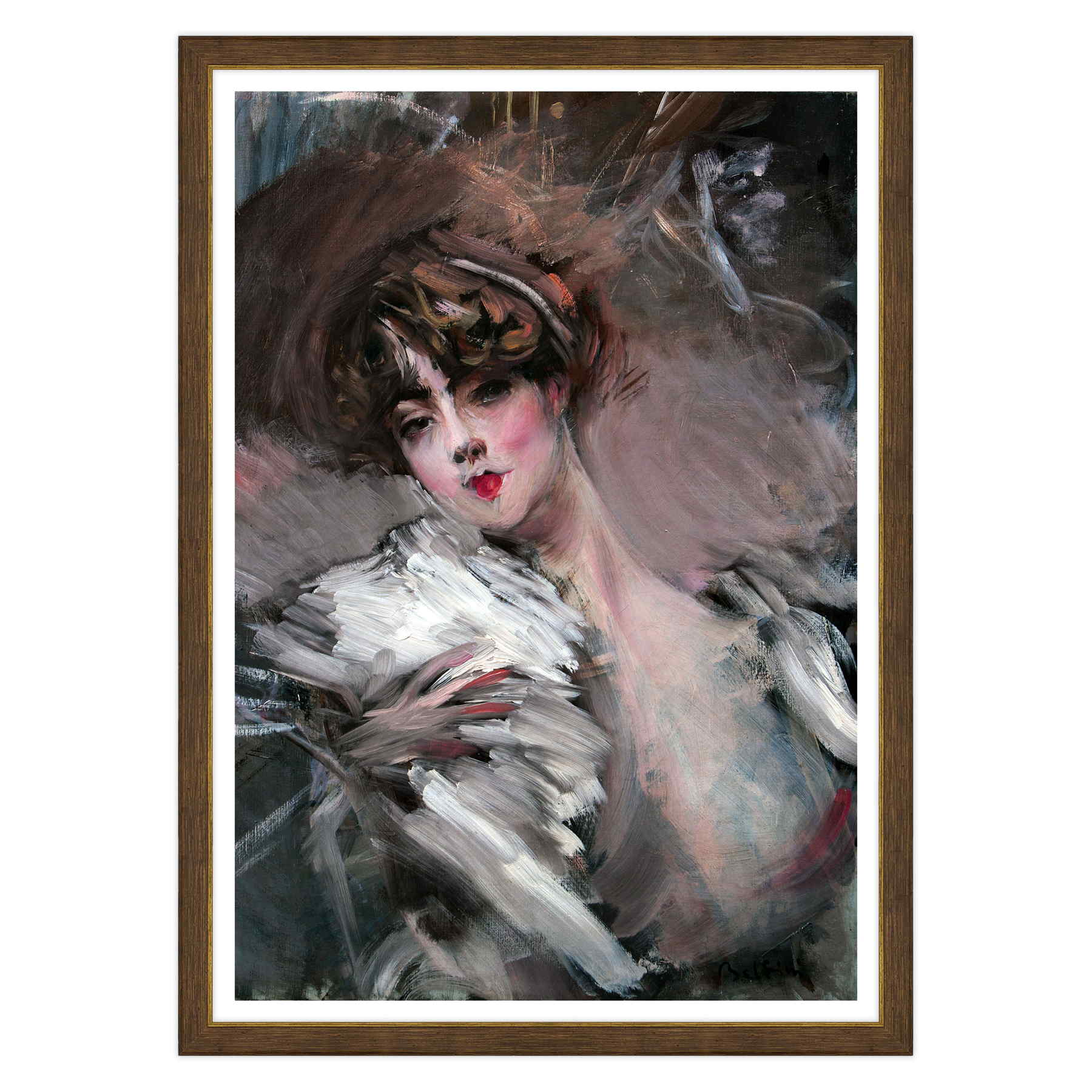 Giovanni Boldini - Ritratto di giovane donna