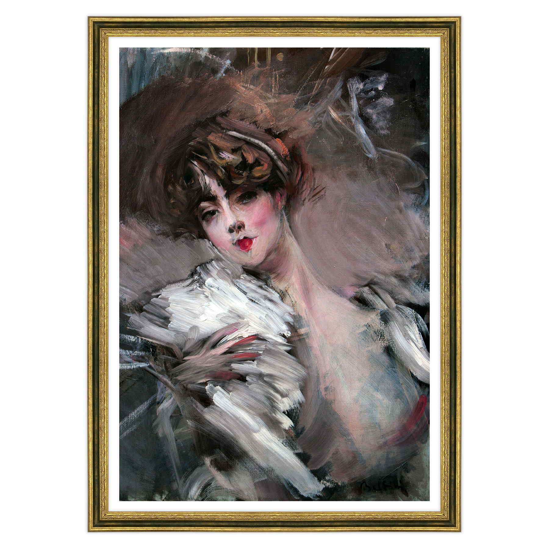 Giovanni Boldini - Ritratto di giovane donna