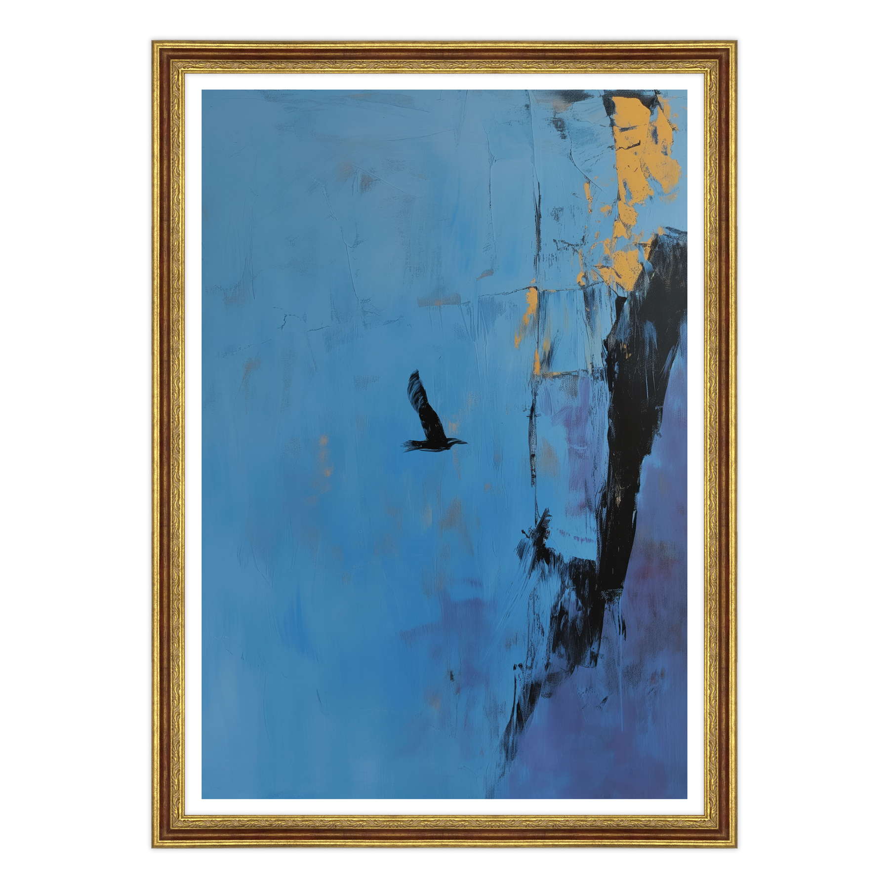 Astratto - Volo in Blu Profondo