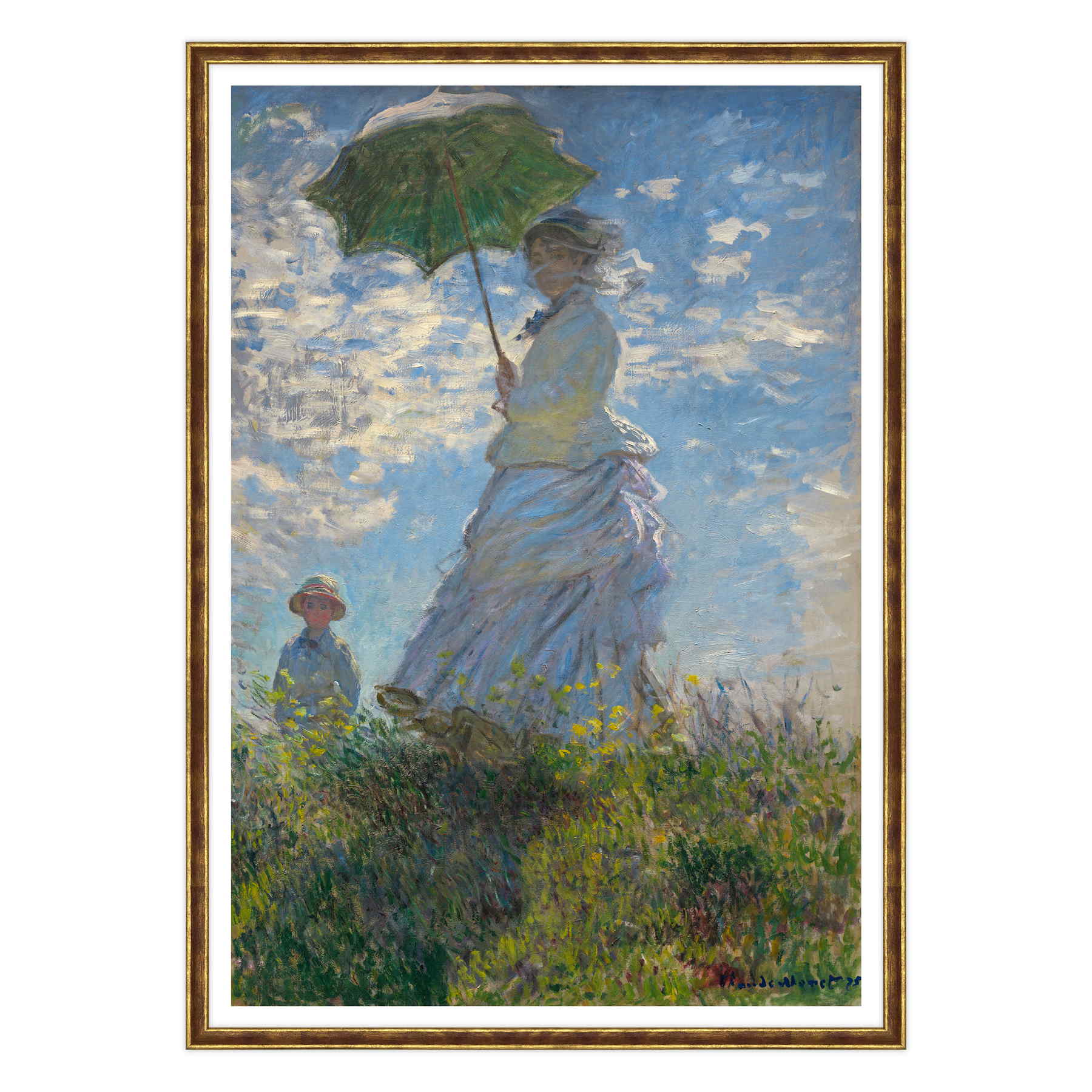 Claude Monet - Donna con Parasole