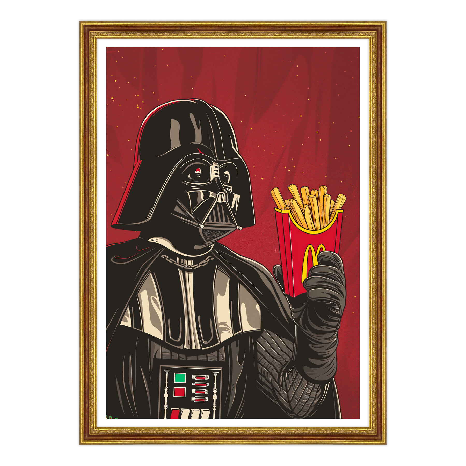 Star Wars - The Dark Side of Fast Food Pop Art