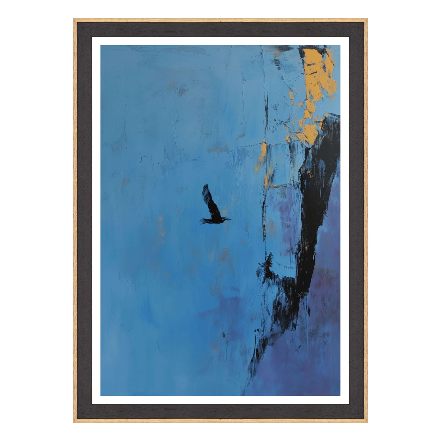 Astratto - Volo in Blu Profondo