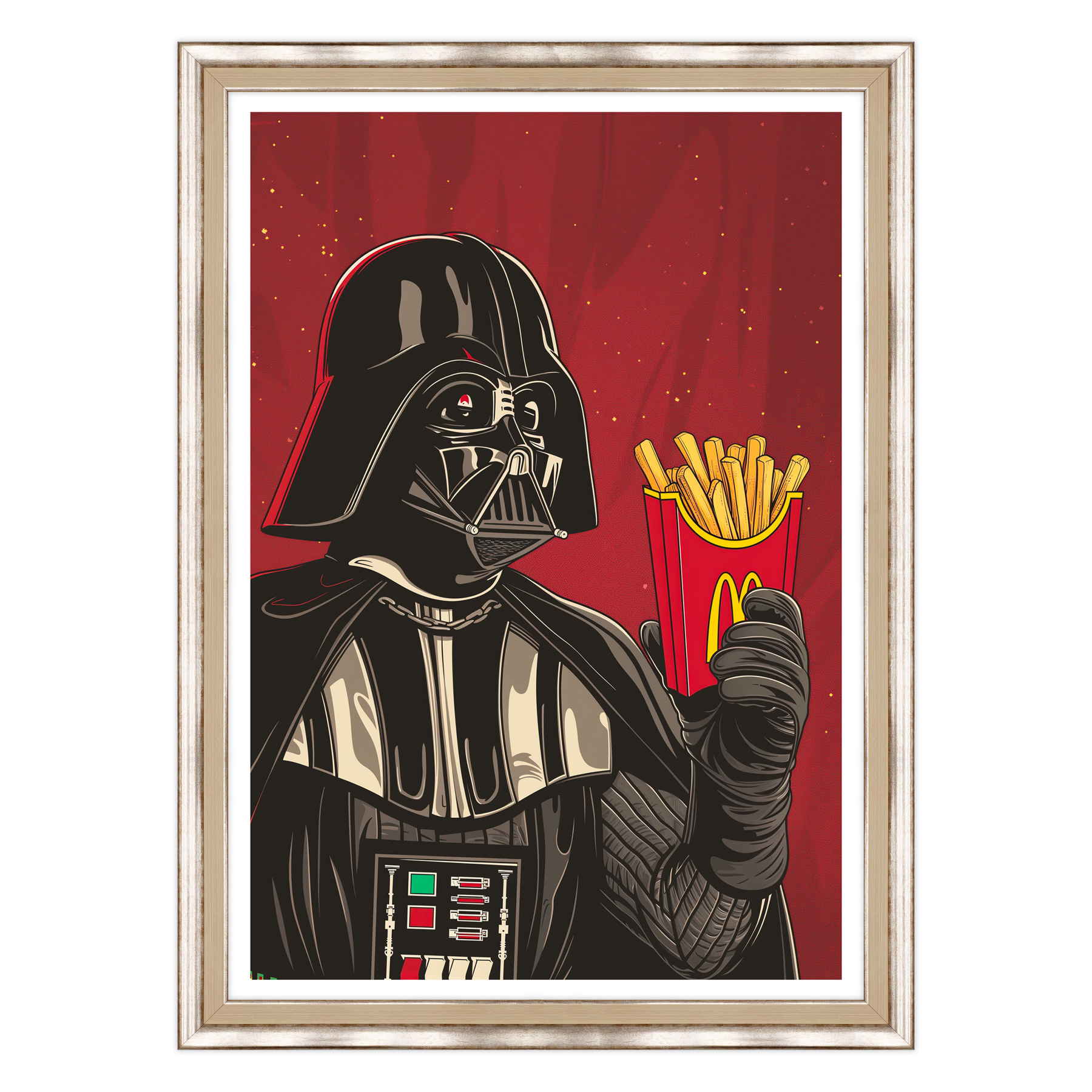 Star Wars - The Dark Side of Fast Food Pop Art