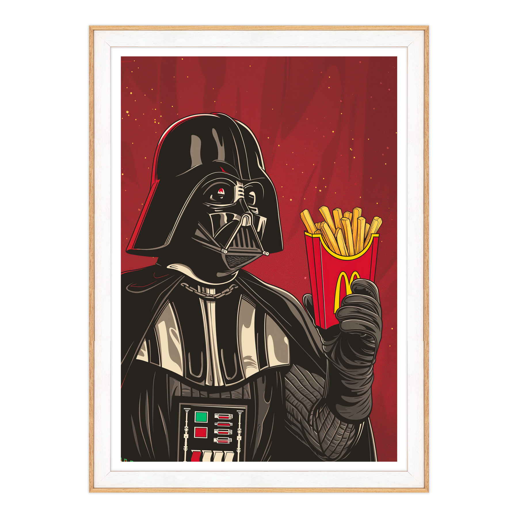Star Wars - The Dark Side of Fast Food Pop Art