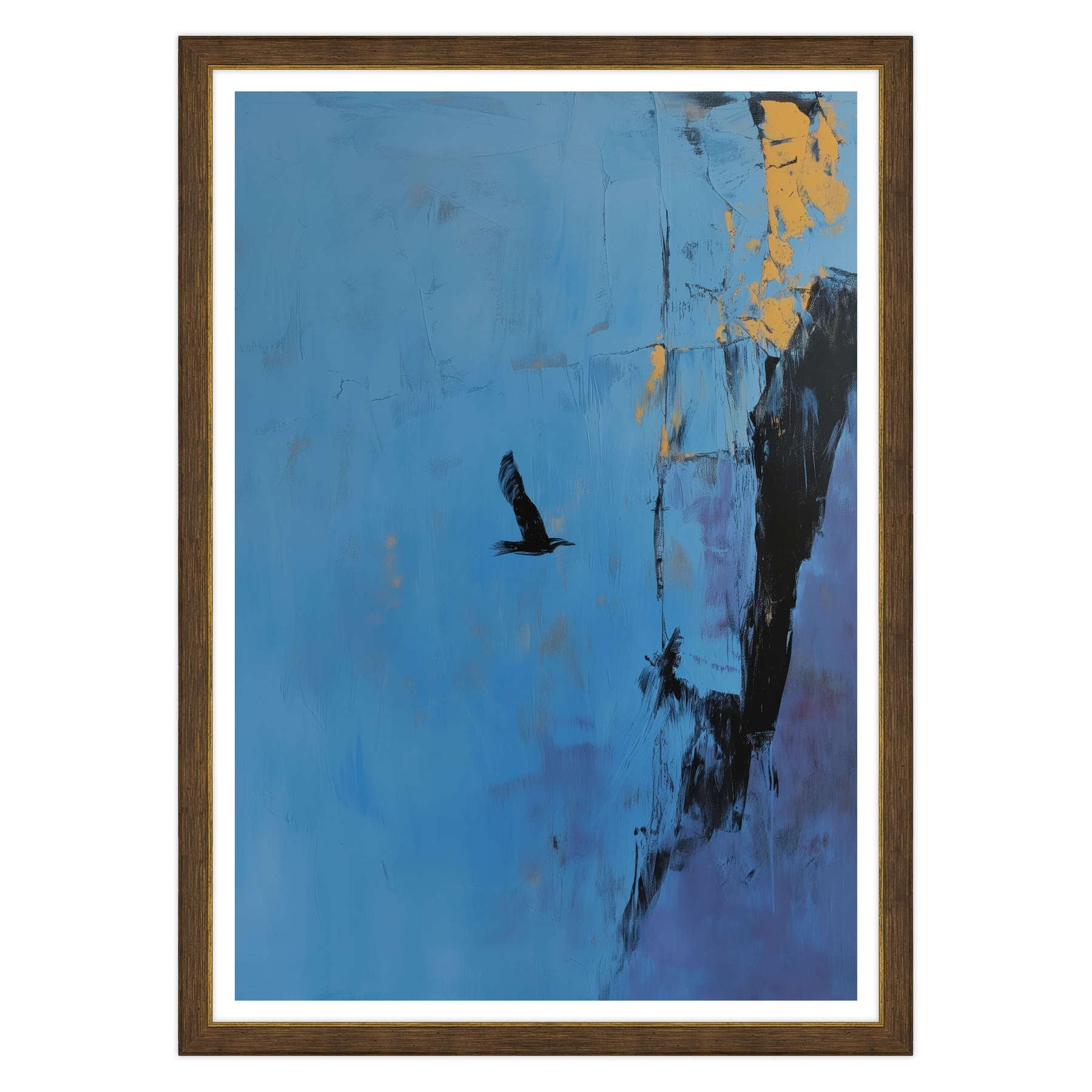 Astratto - Volo in Blu Profondo