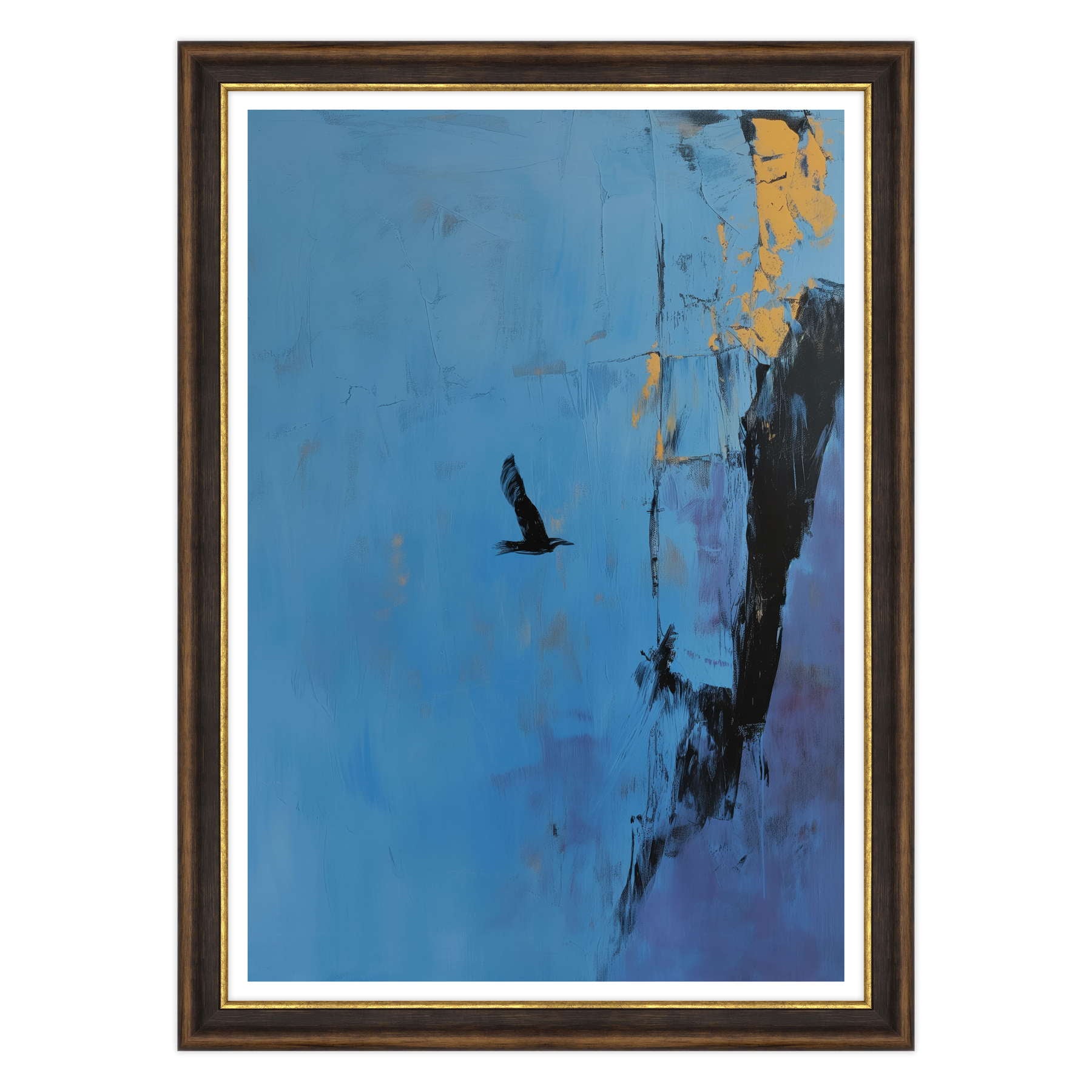 Astratto - Volo in Blu Profondo