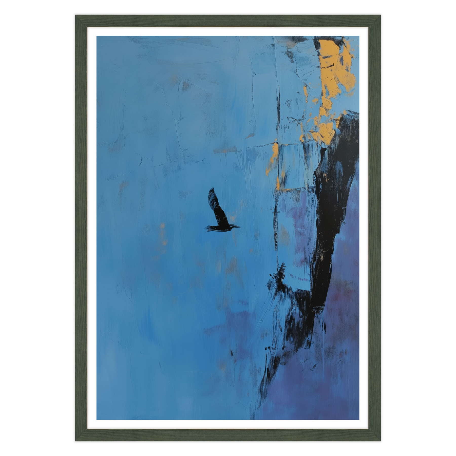 Astratto - Volo in Blu Profondo