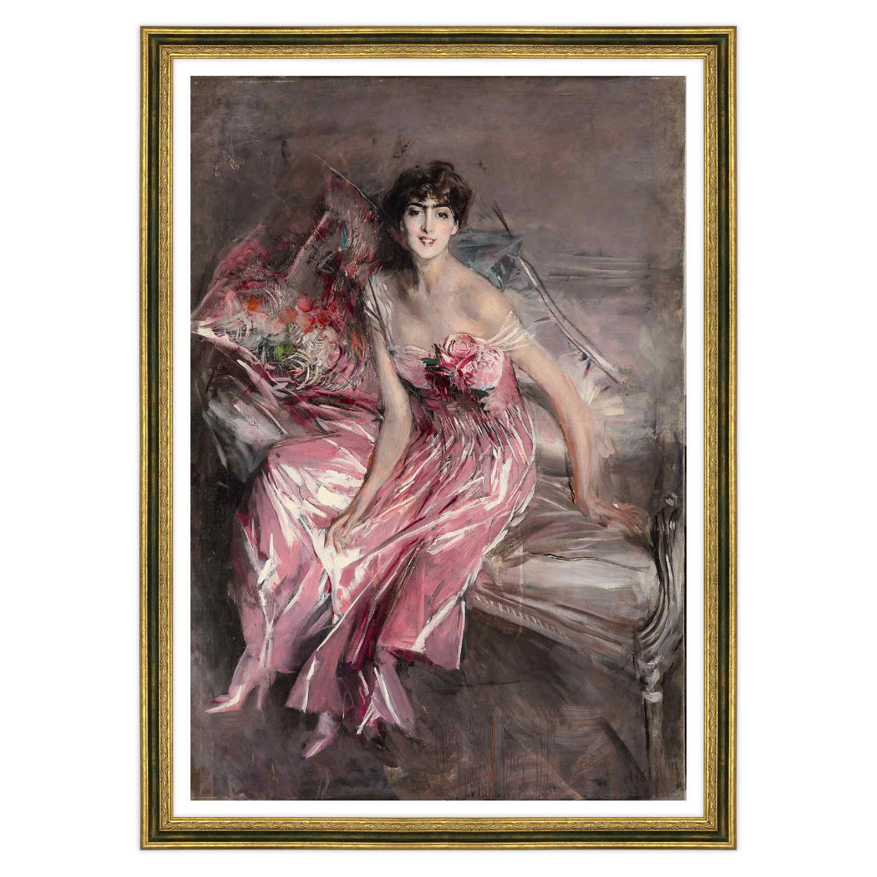 Giovanni Boldini - La Signora in Rosa
