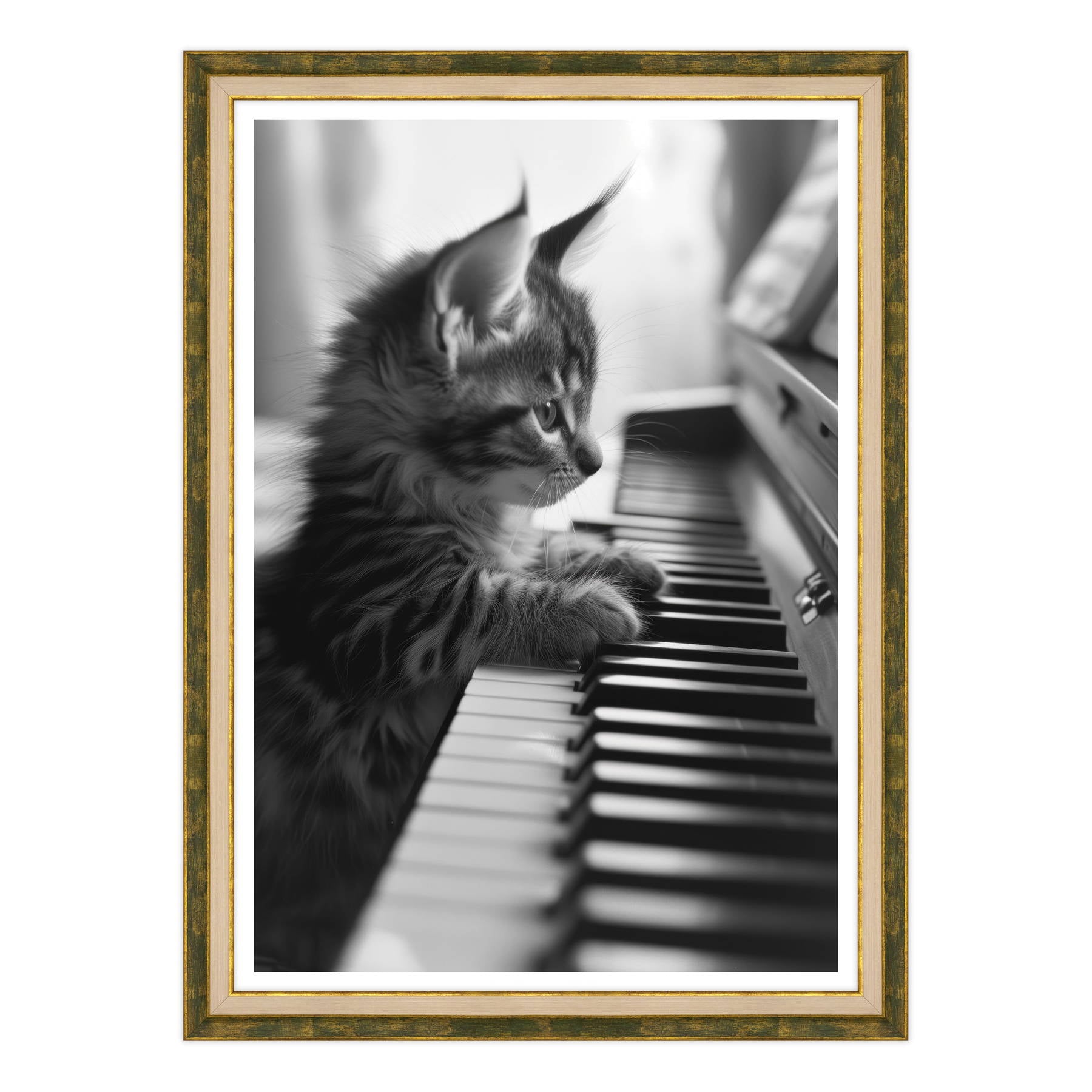 Eleganza Classica: Il Virtuoso Micio
