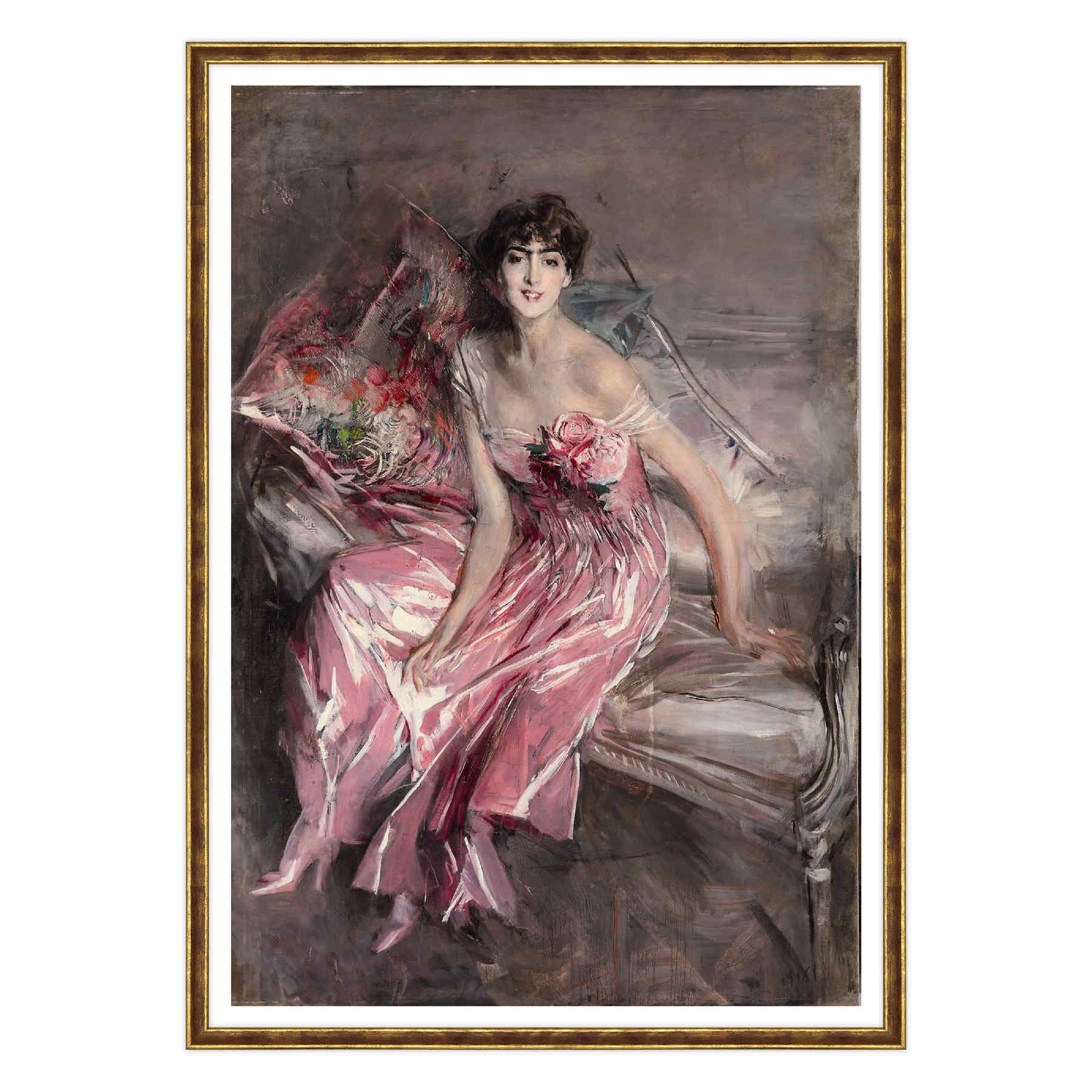 Giovanni Boldini - La Signora in Rosa