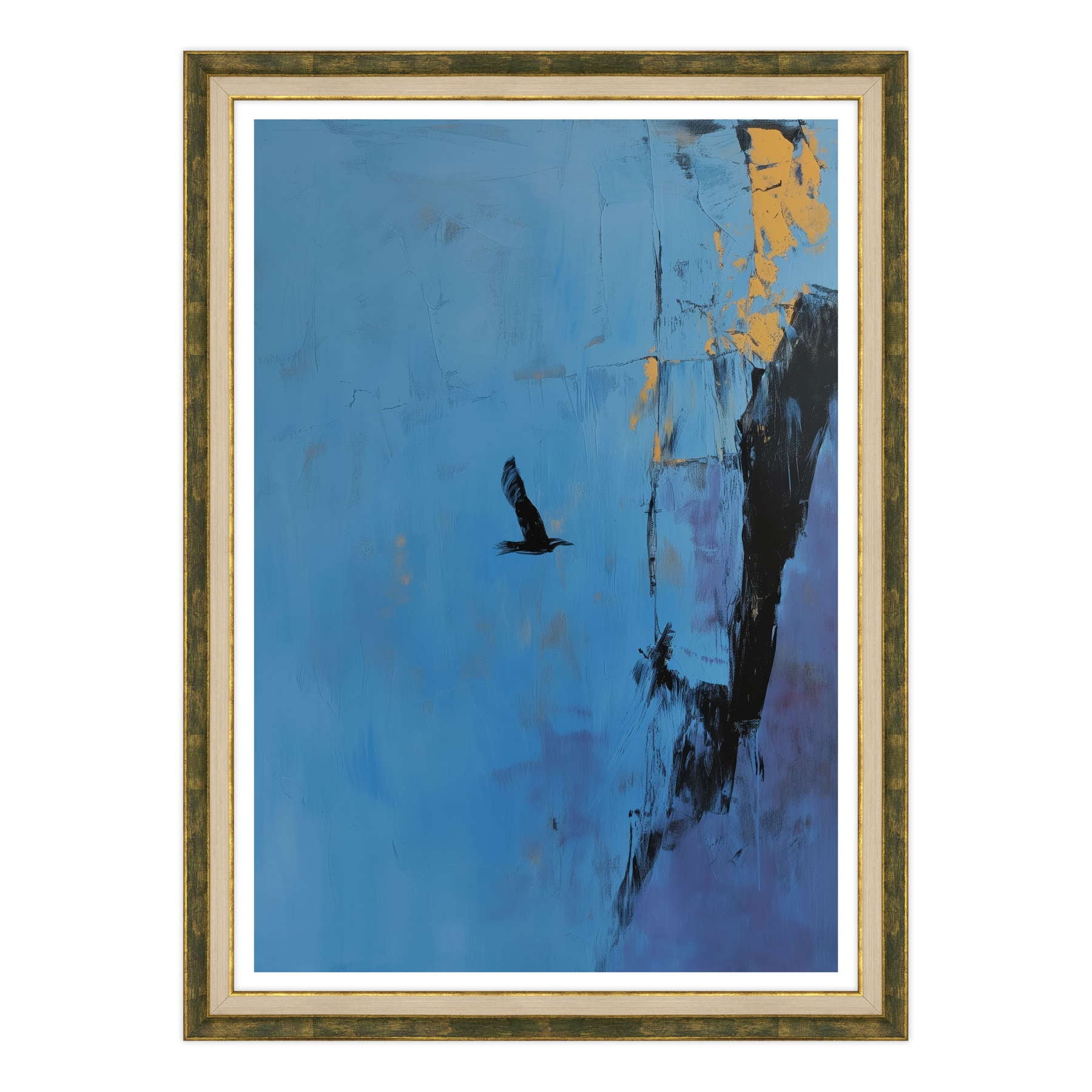 Astratto - Volo in Blu Profondo
