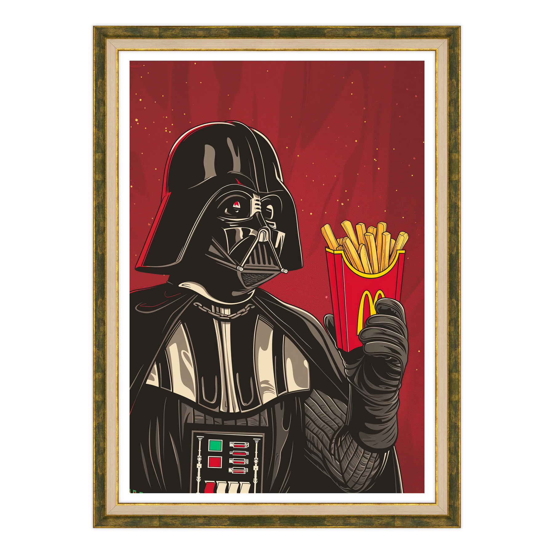 Star Wars - The Dark Side of Fast Food Pop Art