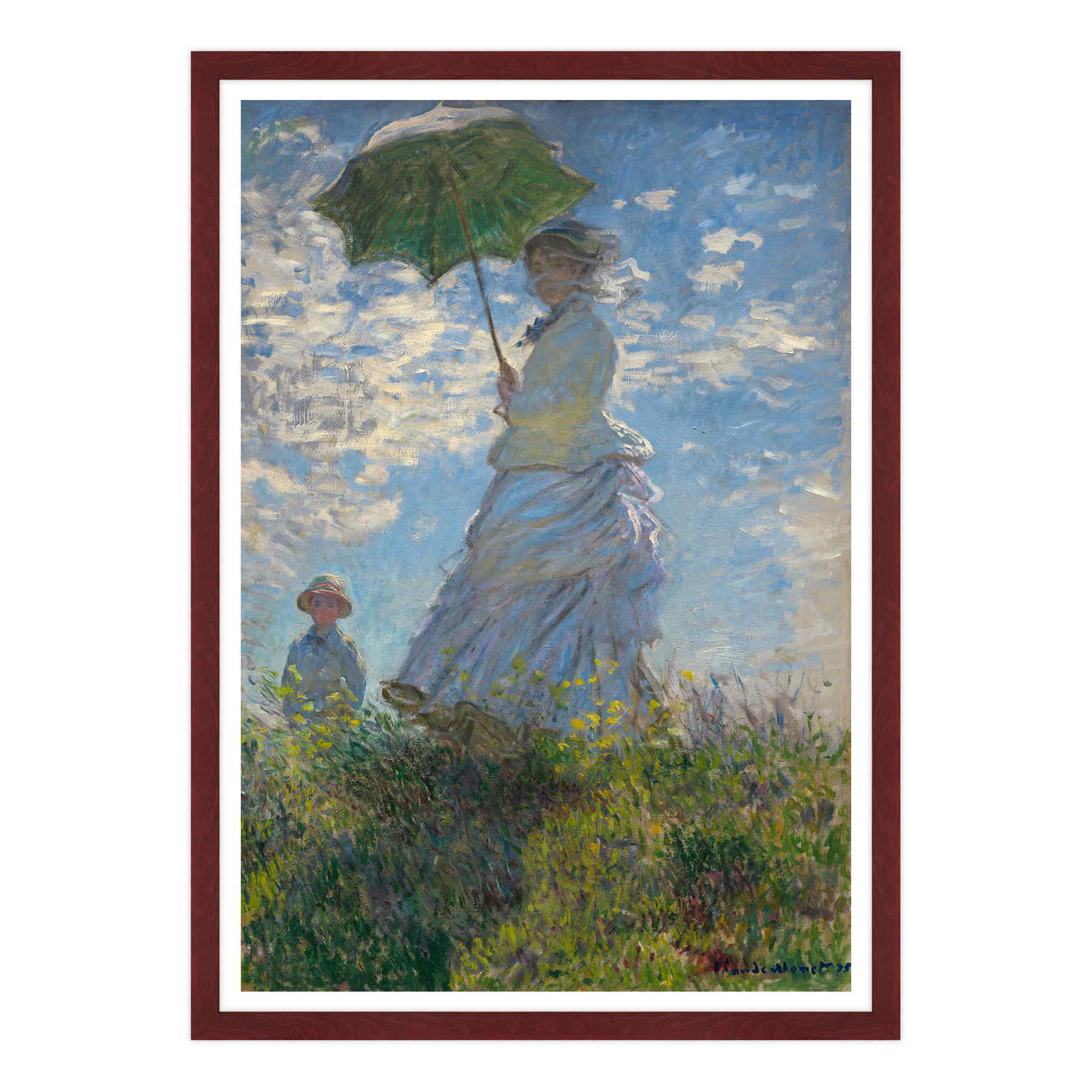 Claude Monet - Donna con Parasole