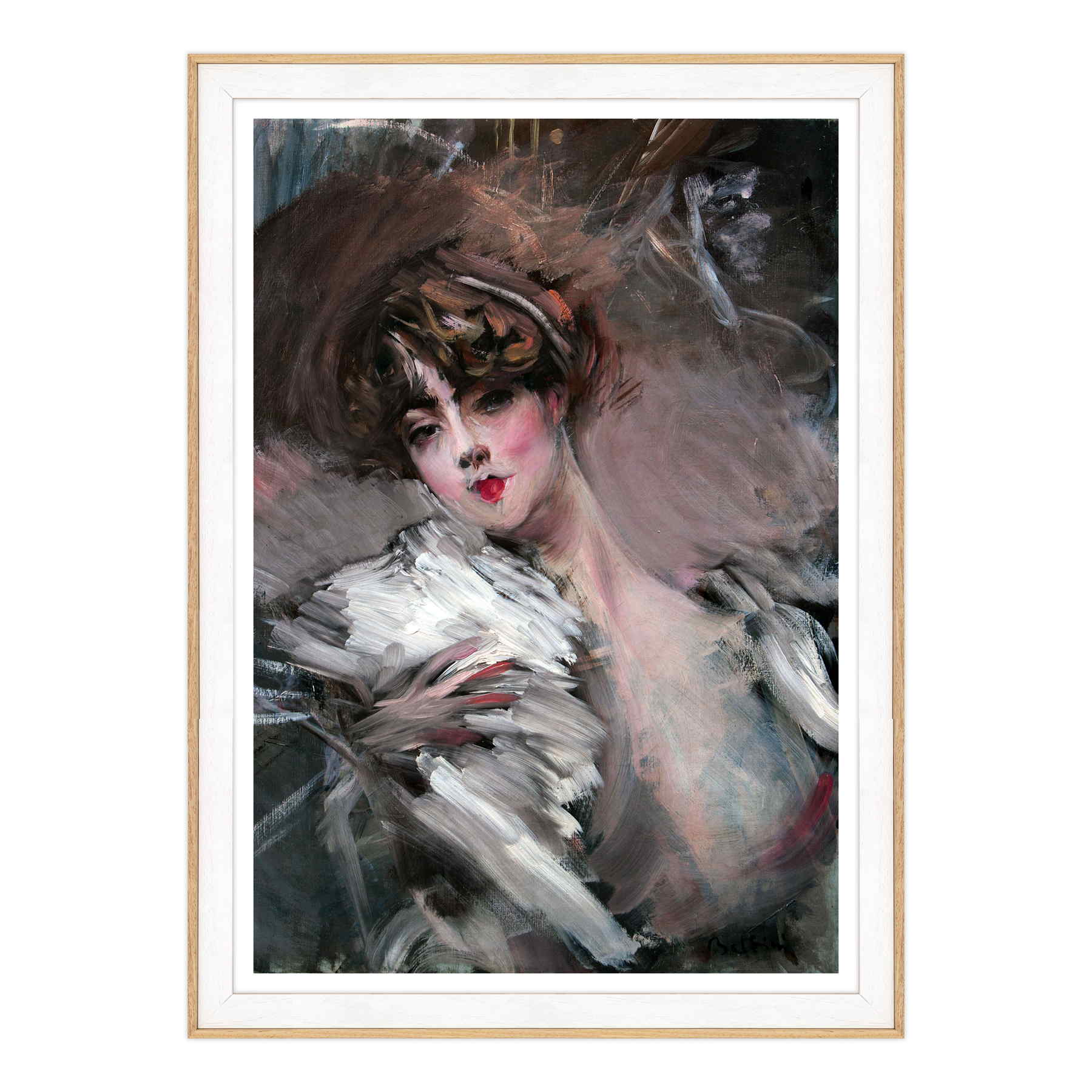 Giovanni Boldini - Ritratto di giovane donna