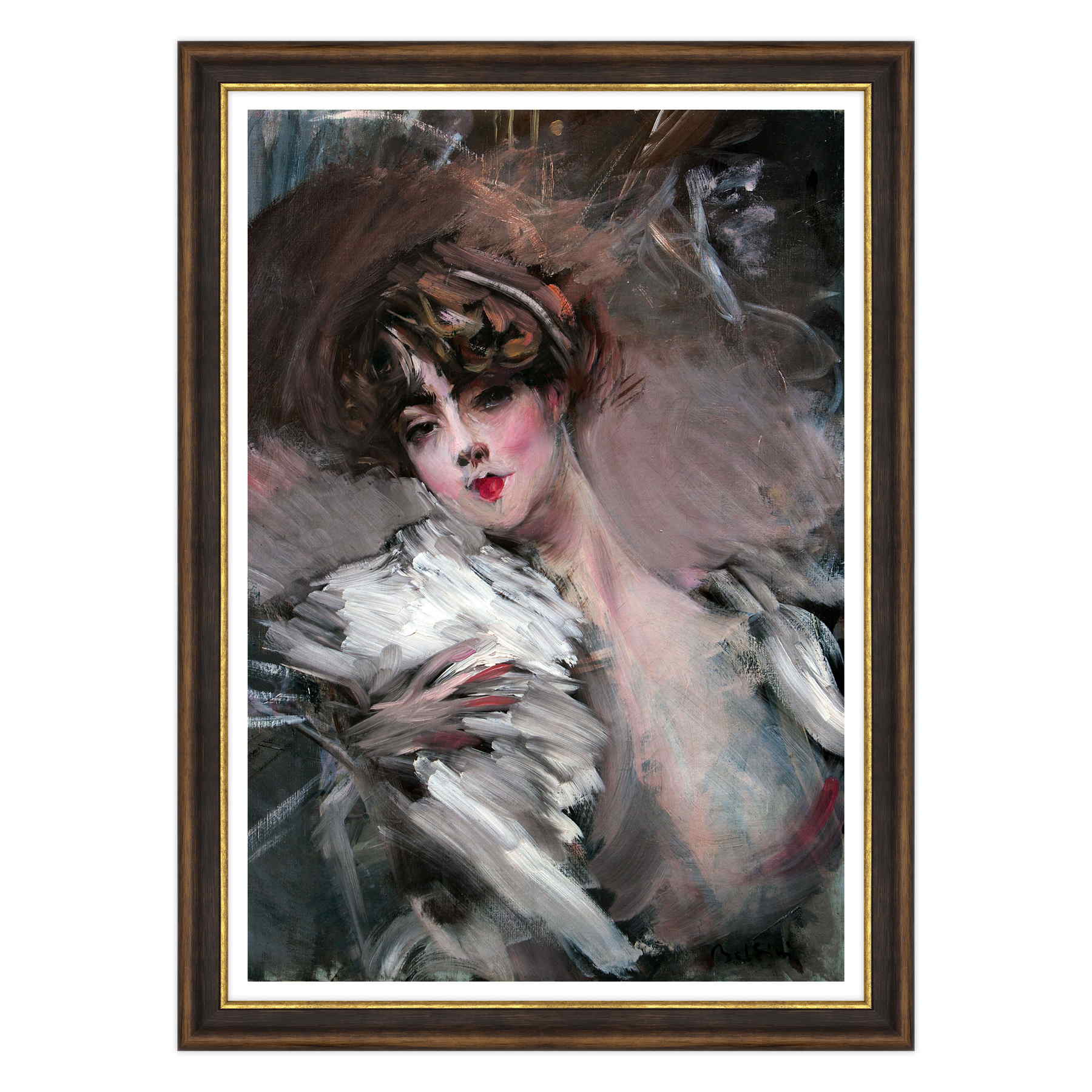 Giovanni Boldini - Ritratto di giovane donna