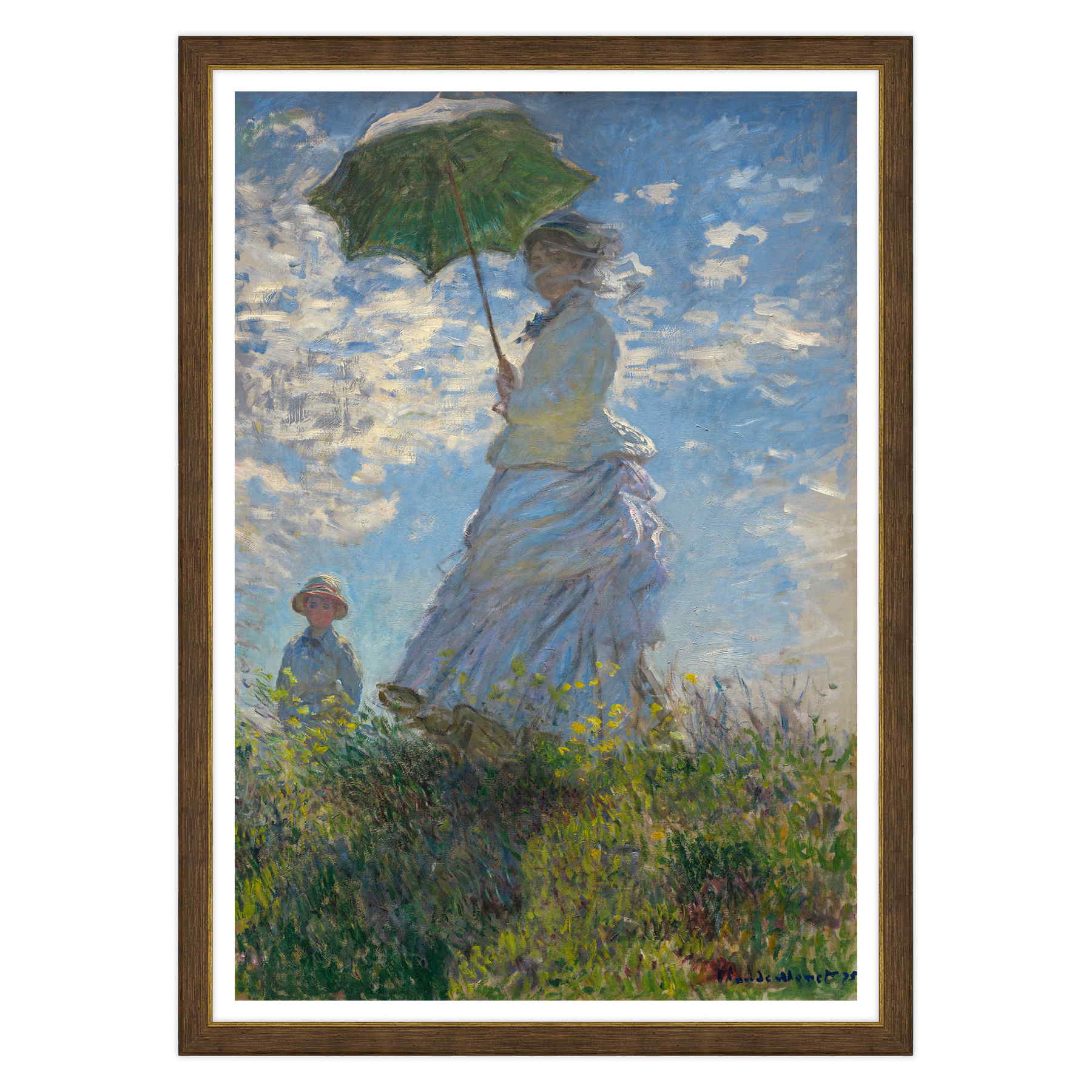 Claude Monet - Donna con Parasole