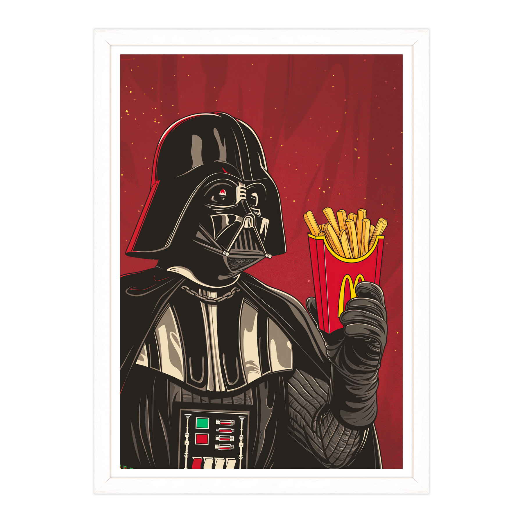 Star Wars - The Dark Side of Fast Food Pop Art