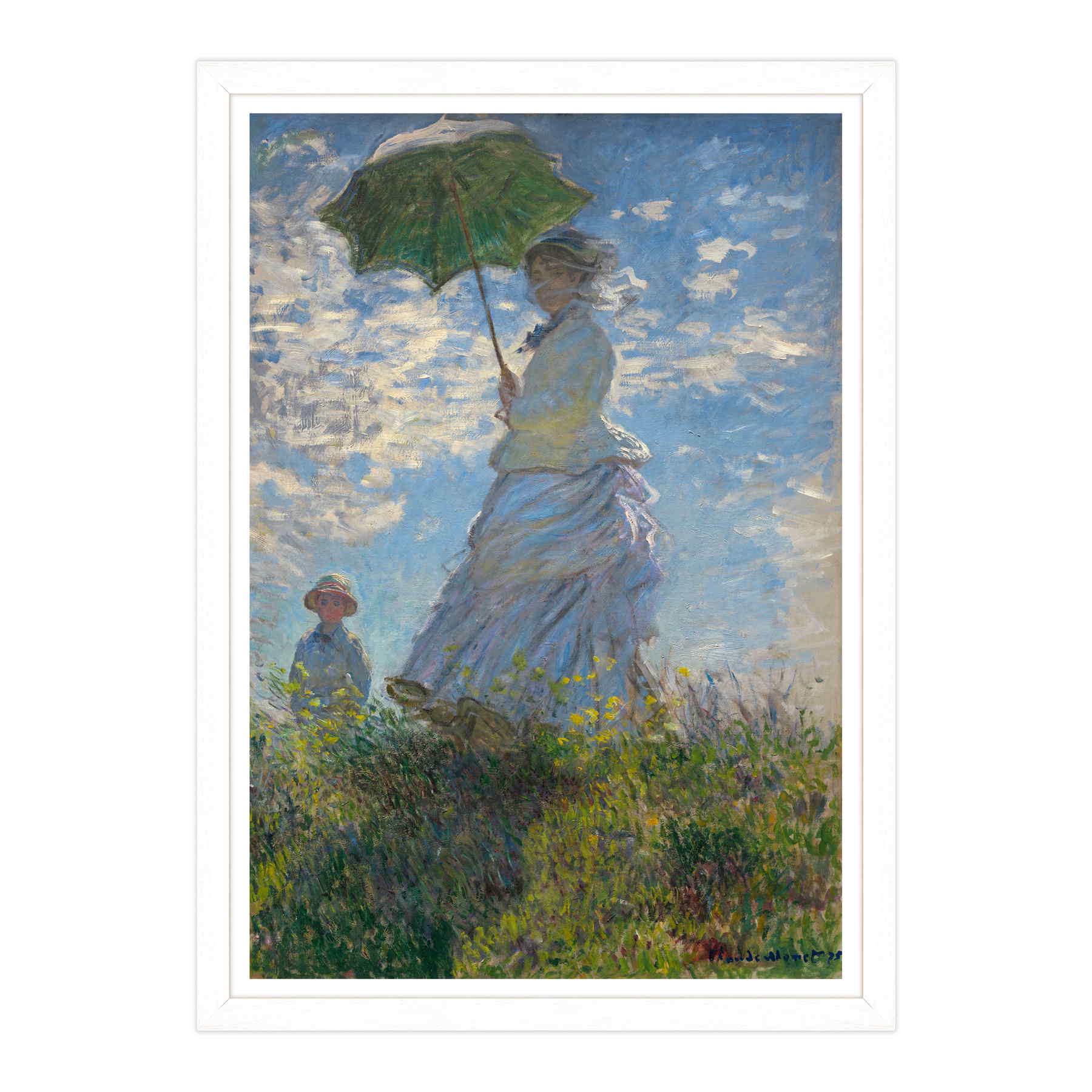 Claude Monet - Donna con Parasole