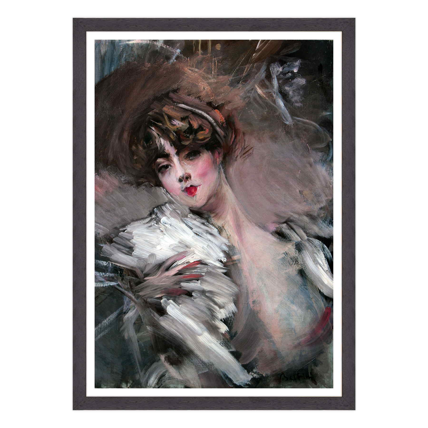 Giovanni Boldini - Ritratto di giovane donna