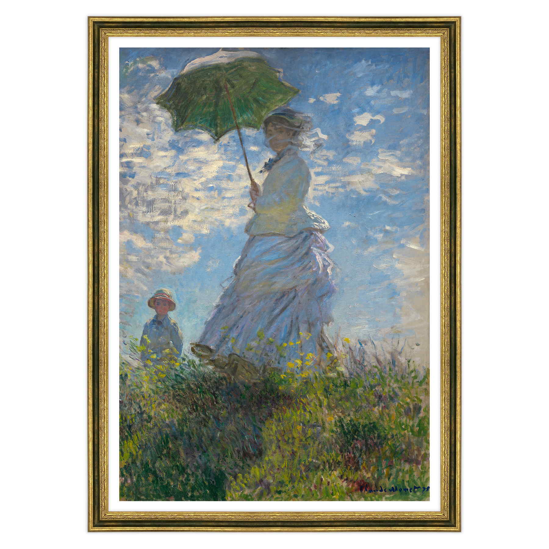 Claude Monet - Donna con Parasole