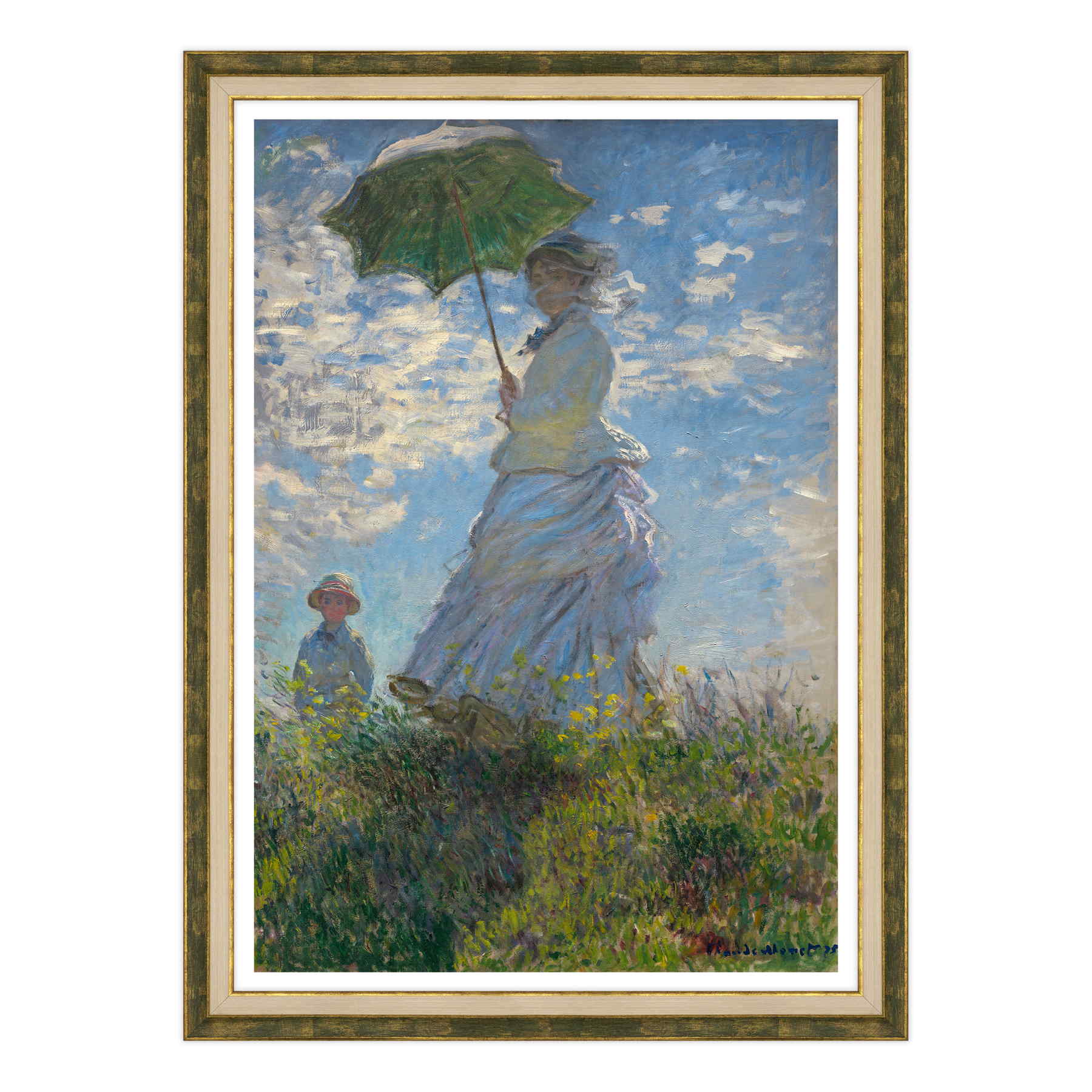 Claude Monet - Donna con Parasole