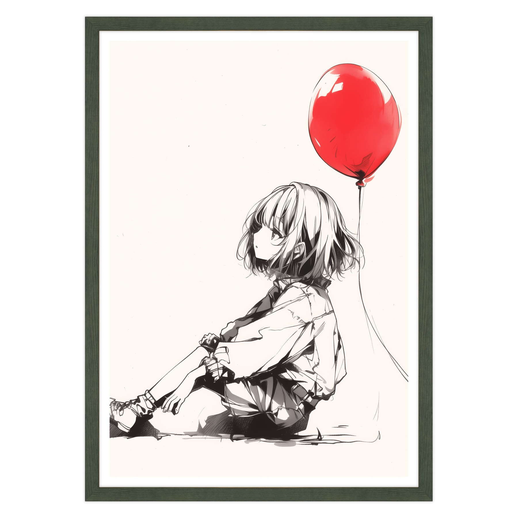 Solitudine Colorata: Momento di Riposo