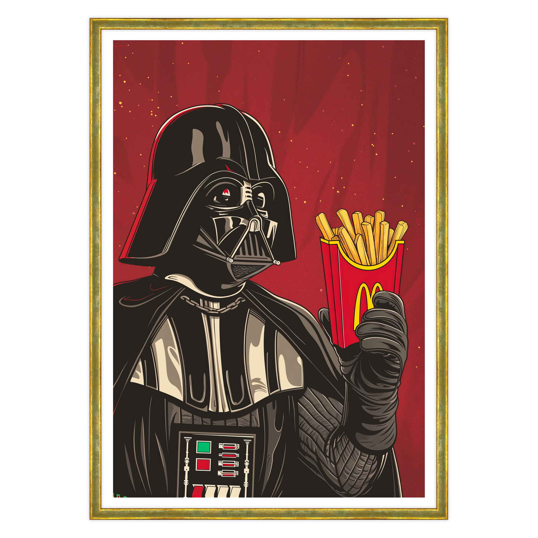 Star Wars - The Dark Side of Fast Food Pop Art